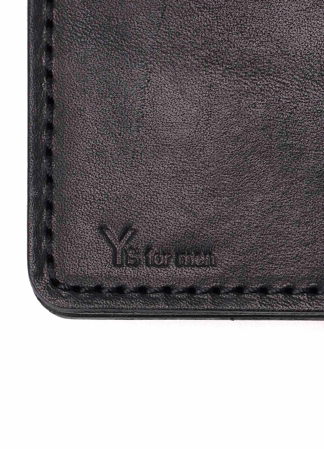 【Y's for men × MASSES】SADDLE LEATHER /SV LONG WALLET WITH CHAIN