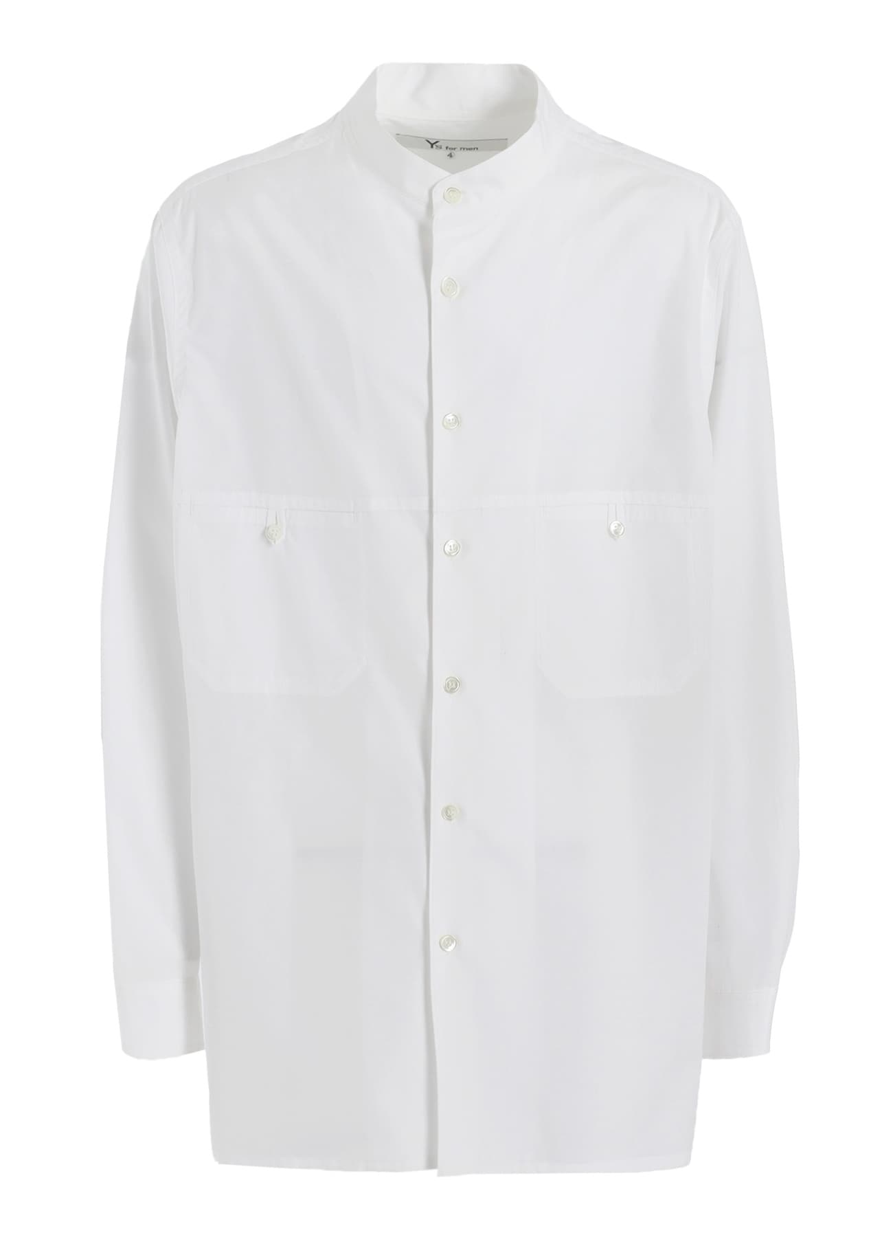 100/2 BROAD PANEL STAND COLLAR SHIRT