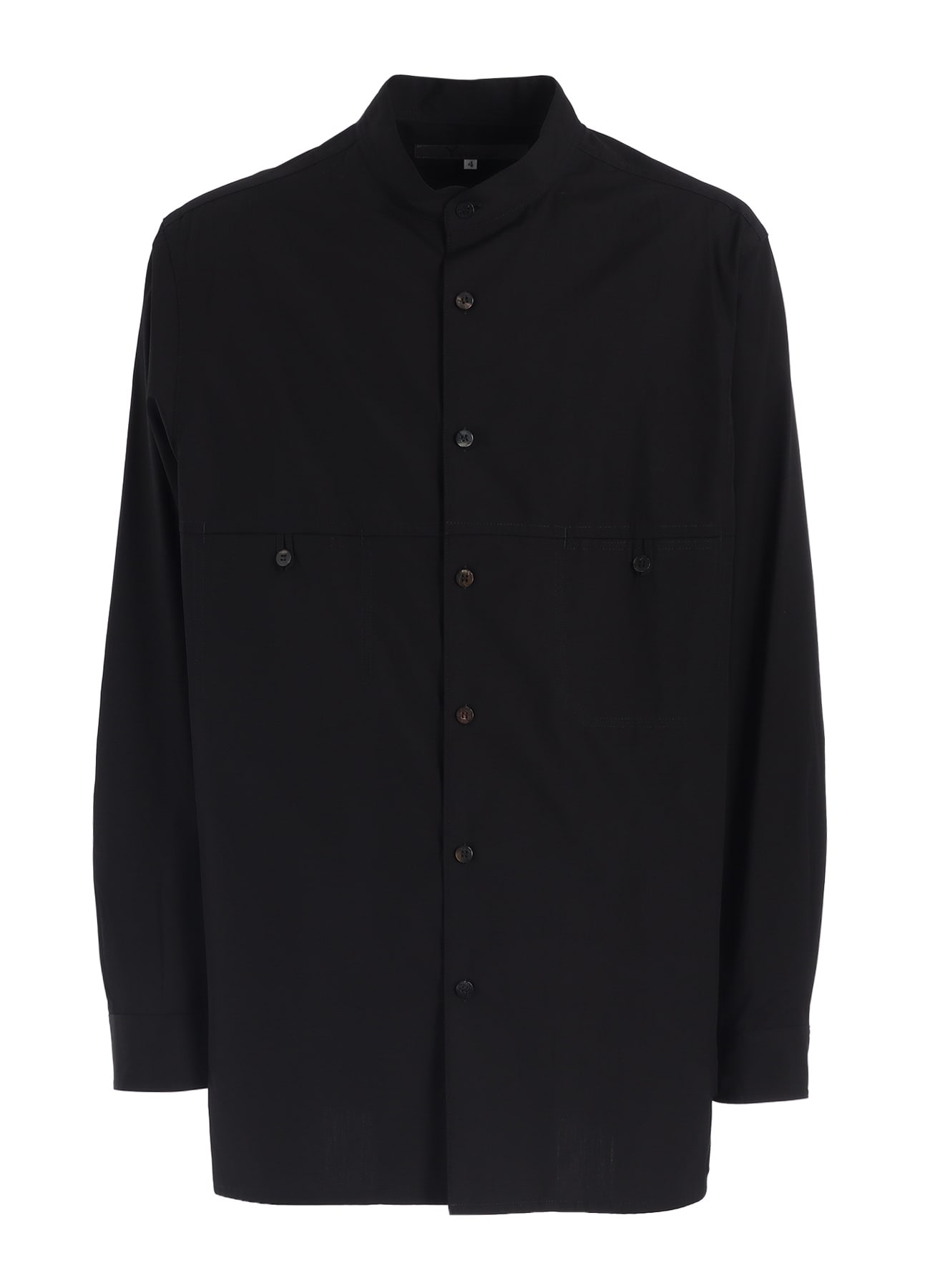 100/2 BROAD PANEL STAND COLLAR SHIRT