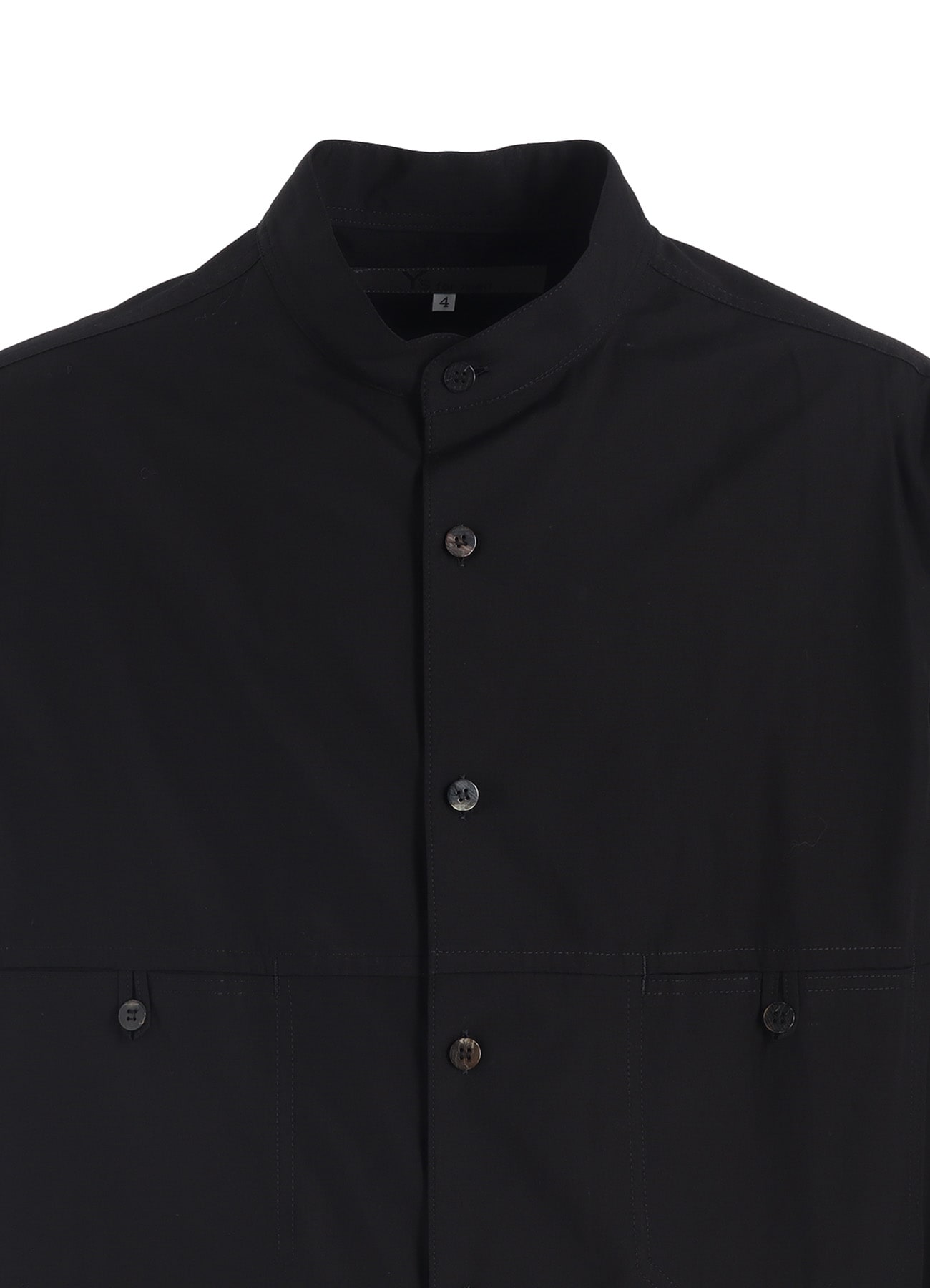 100/2 BROAD PANEL STAND COLLAR SHIRT