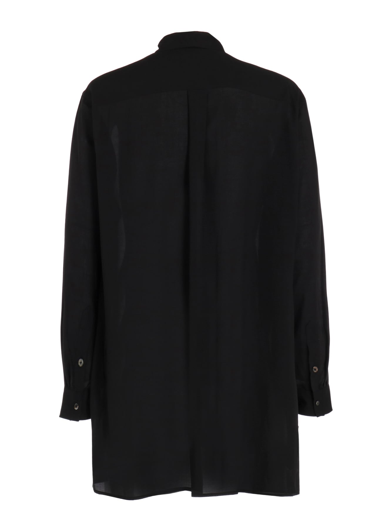 CELLULOSE LAWN LAYERED COLLAR SHIRT