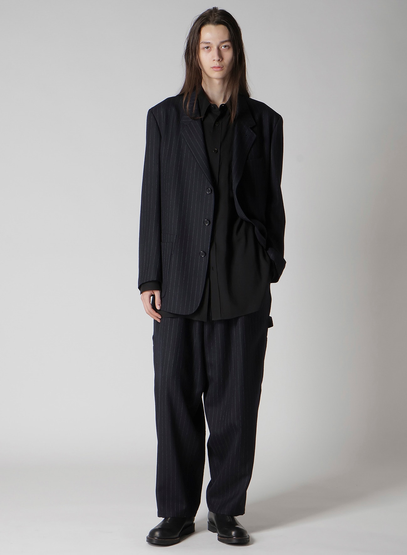 CELLULOSE LAWN DOUBLE-POCKET SHIRT