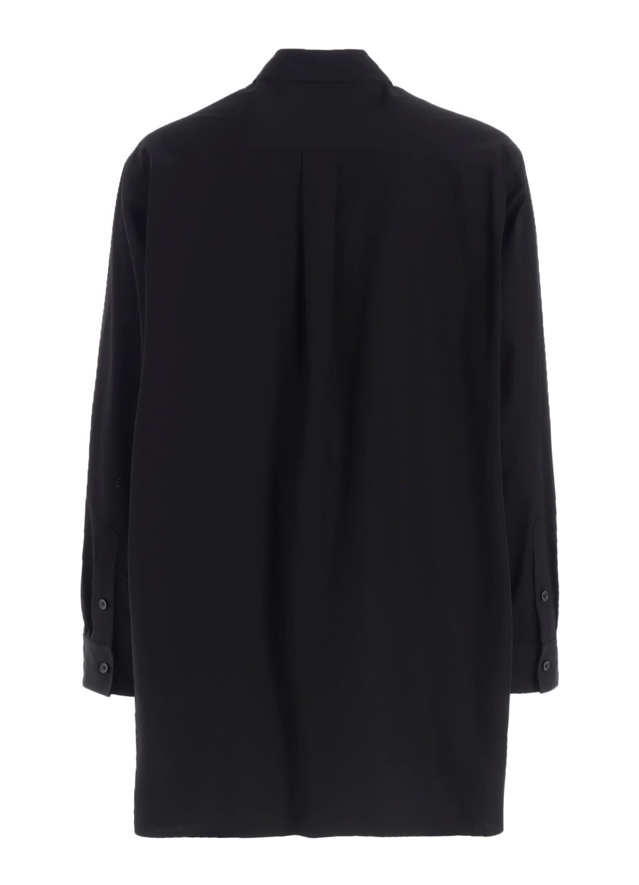 DOUBLE-COLLAR SHIRT IN BROAD AND CELLULOSE GRAY LOTUS