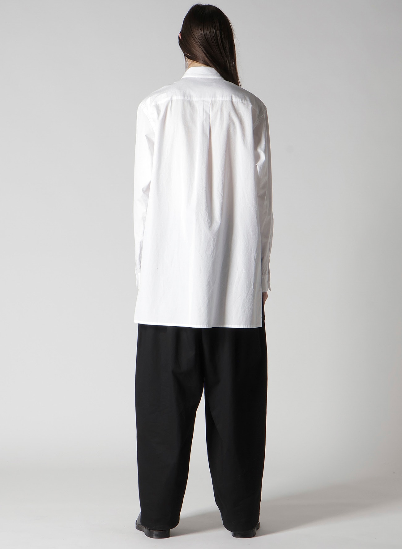 TRIPLE COLLAR SHIRT IN BROAD AND CELLULOSE PINK FLOWER