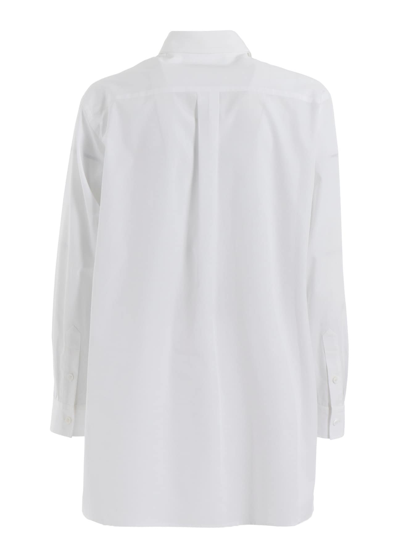 OVERSIZED SILHOUETTE SHIRT IN BROAD AND CELLULOSE TWO FLOWERS