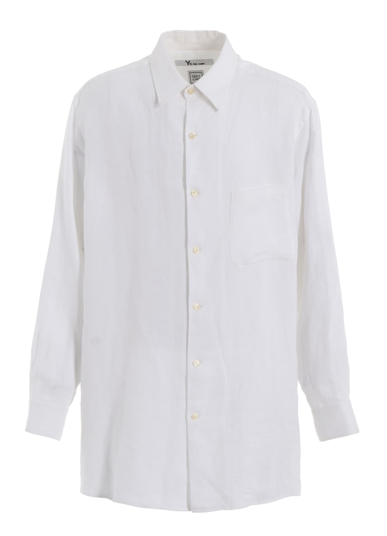 Y's for men x 120% LINO REGULAR COLLAR SHIRT