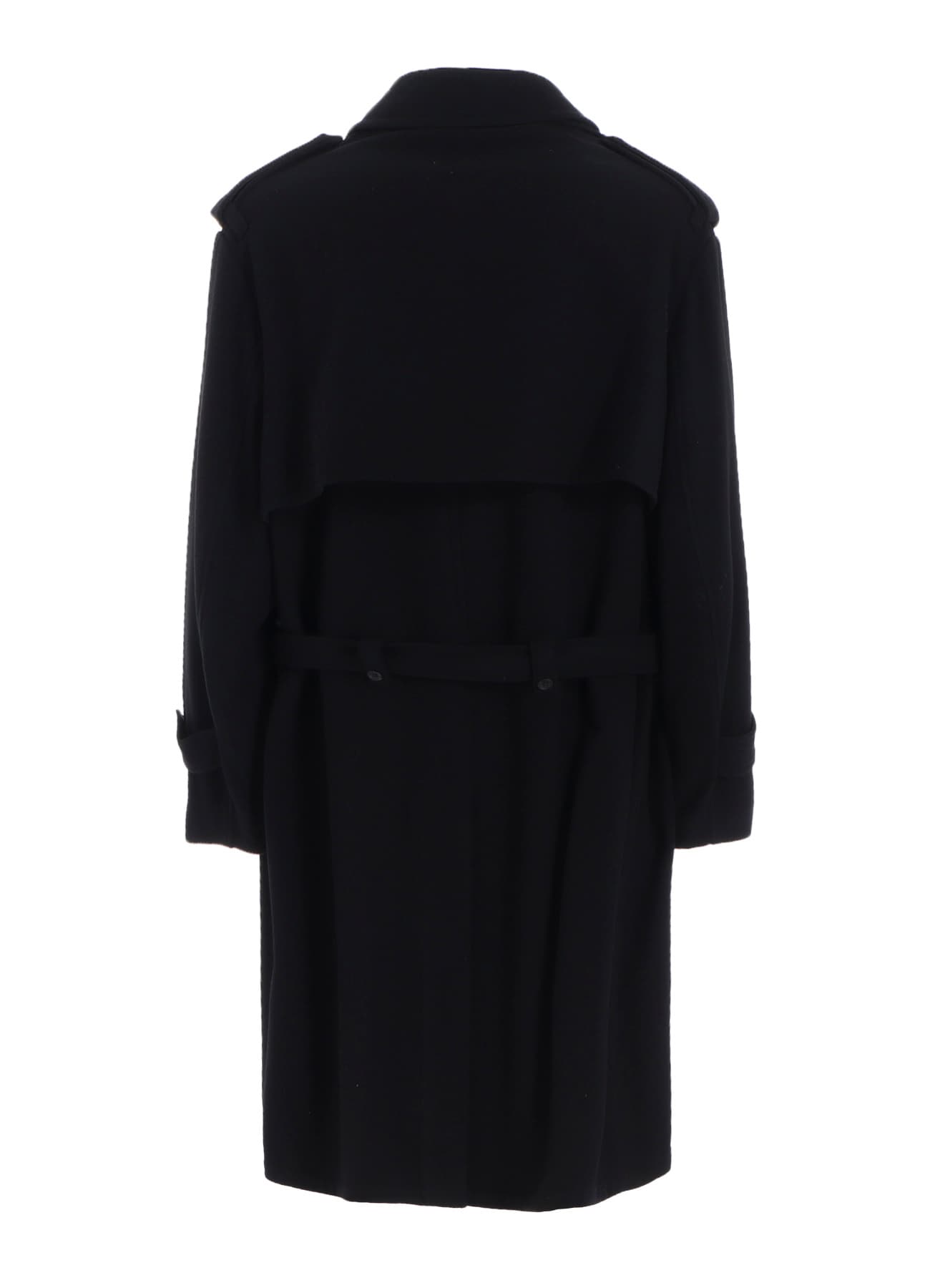 AIRY MOSSER TRENCH COAT WITH NYLON LINING