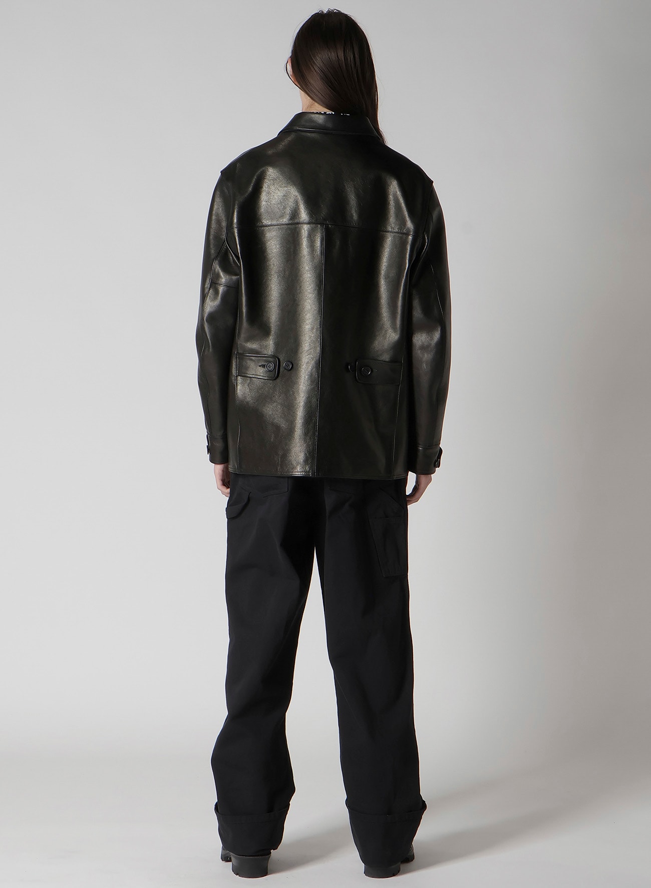 【Y's for men × MASSES】HORSE LEATHER  CAR COAT