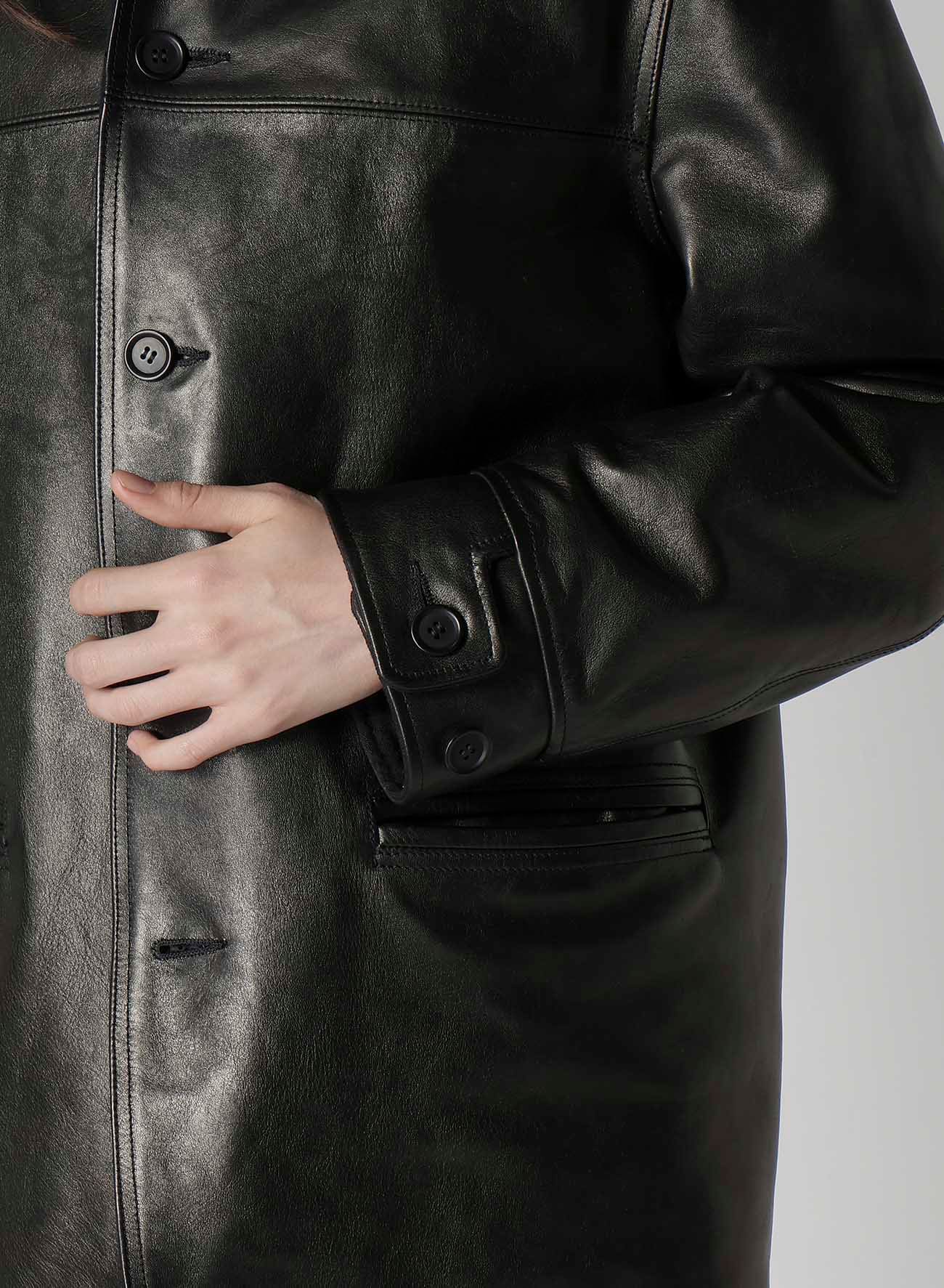 【Y's for men × MASSES】HORSE LEATHER  CAR COAT