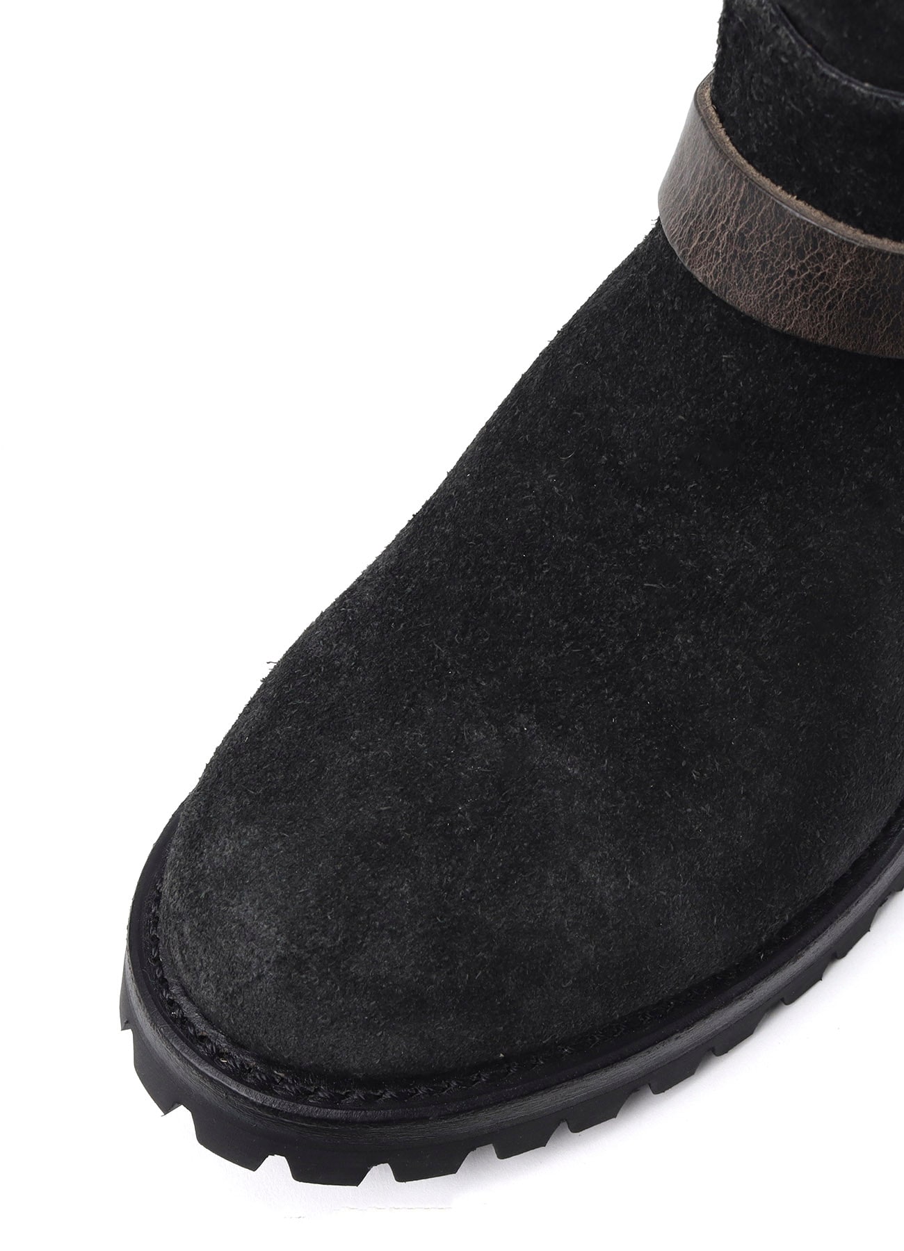 【Y's for men × MASSES】VELOUR/ FULL GRAIN  ENGINEER BOOTS TWO TONE