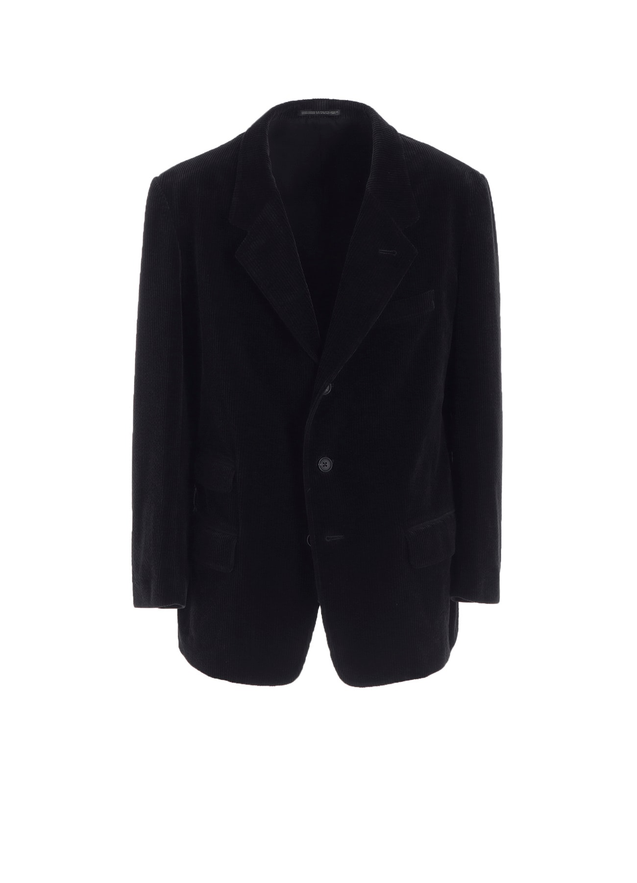3-BUTTON JACKET WITH CORDUROY