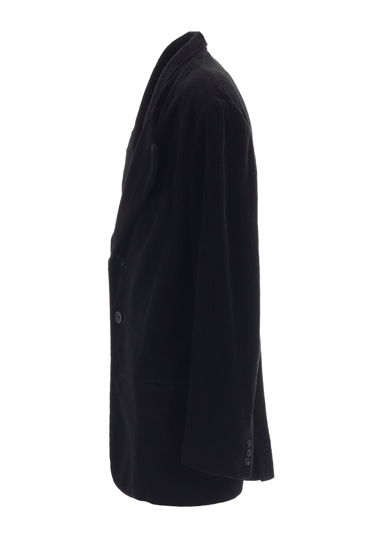 CORDUROY JACKET WITH FRONT LEFT LAYRED