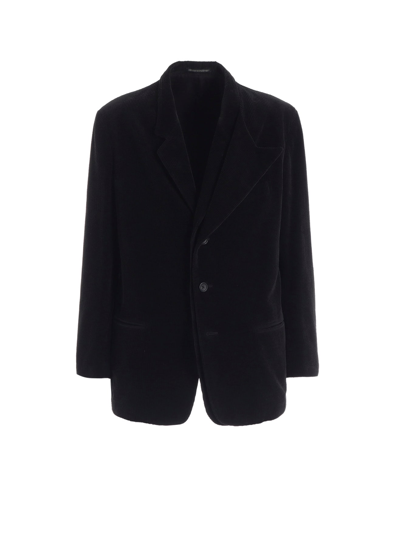 CORDUROY JACKET WITH FRONT LEFT LAYRED