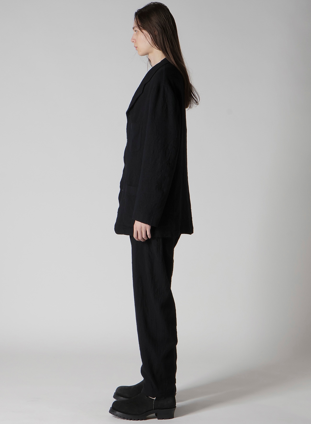 【Y's for men × MASSES】SHRINK SERGE FULLING JACKET