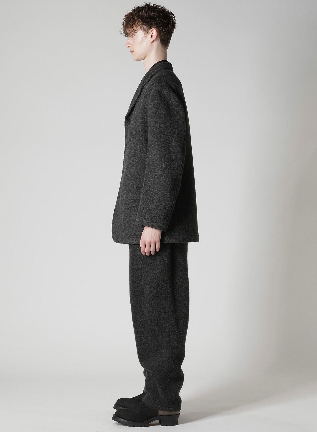 【Y's for men × MASSES】WOOL HERRINGBONE JACKET