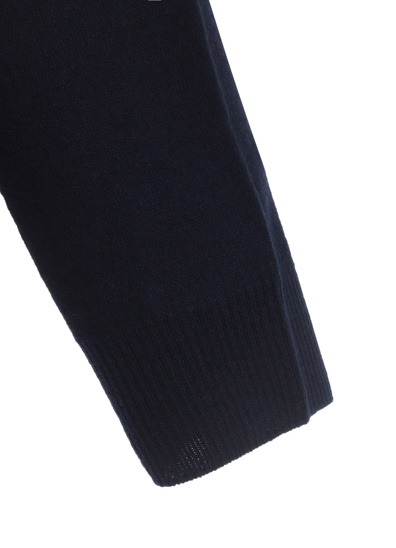 PANEL DESIGN ROUND NECK PULLOVER KNIT