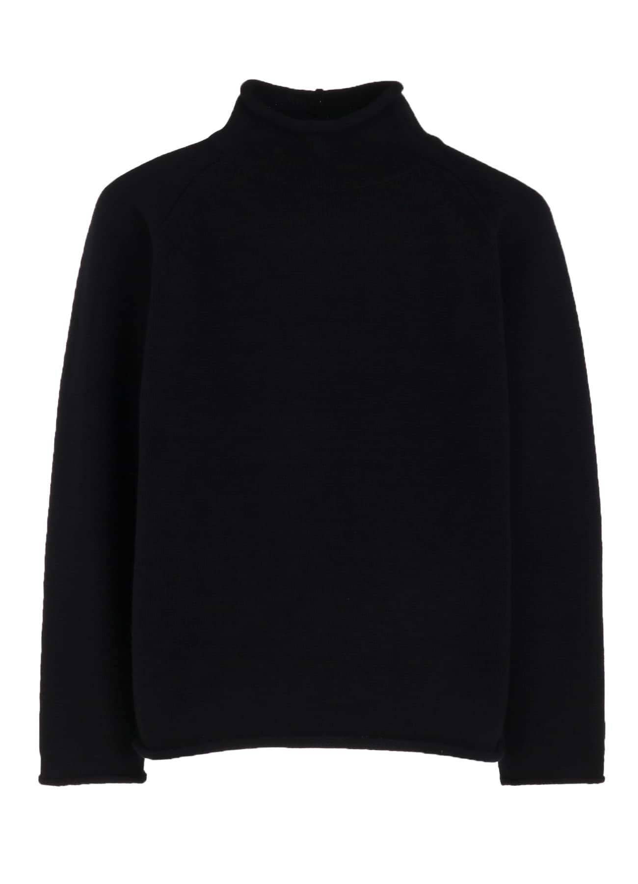 【Y's for men × MASSES】WOOL SINGLE STITCH MOCK NECK PULLOVER