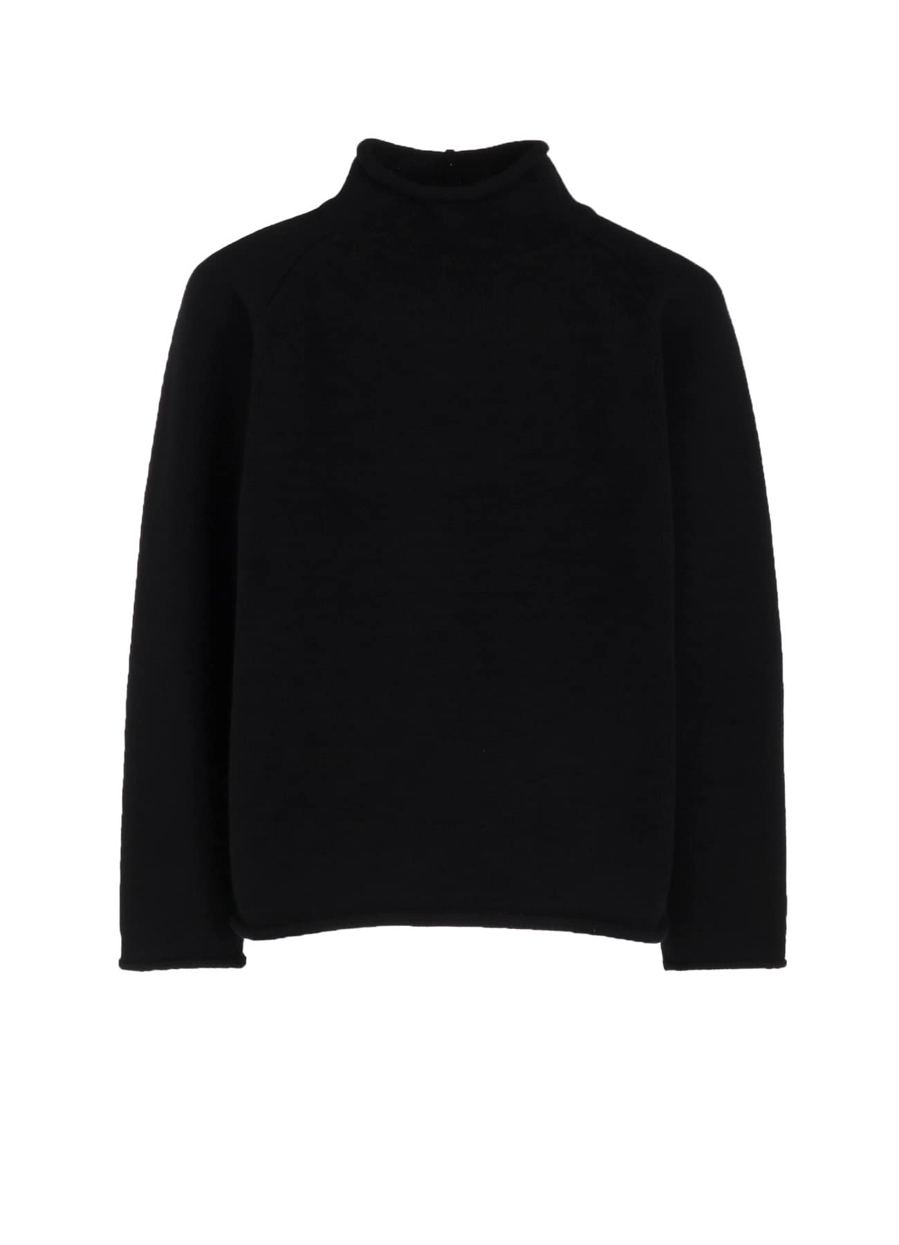 【Y's for men × MASSES】WOOL SINGLE STITCH MOCK NECK PULLOVER
