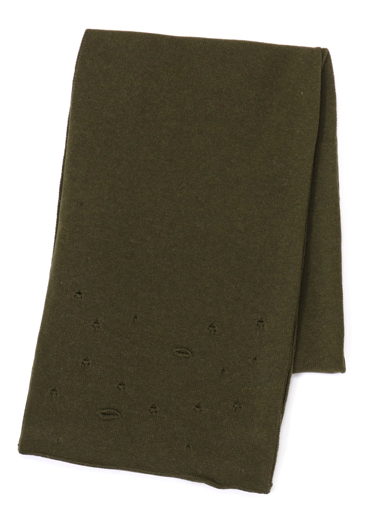 DAMAGED KNIT SCARF