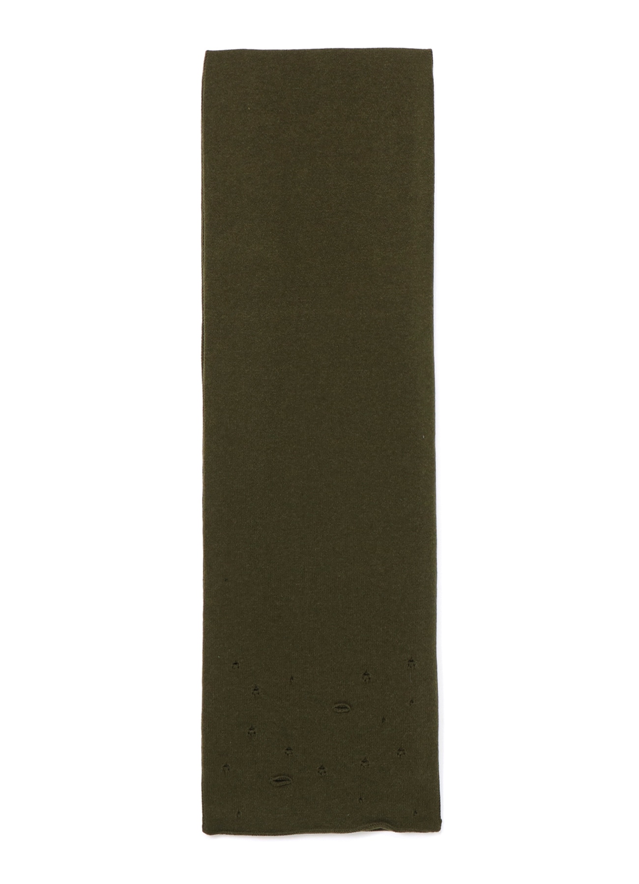 DAMAGED KNIT SCARF