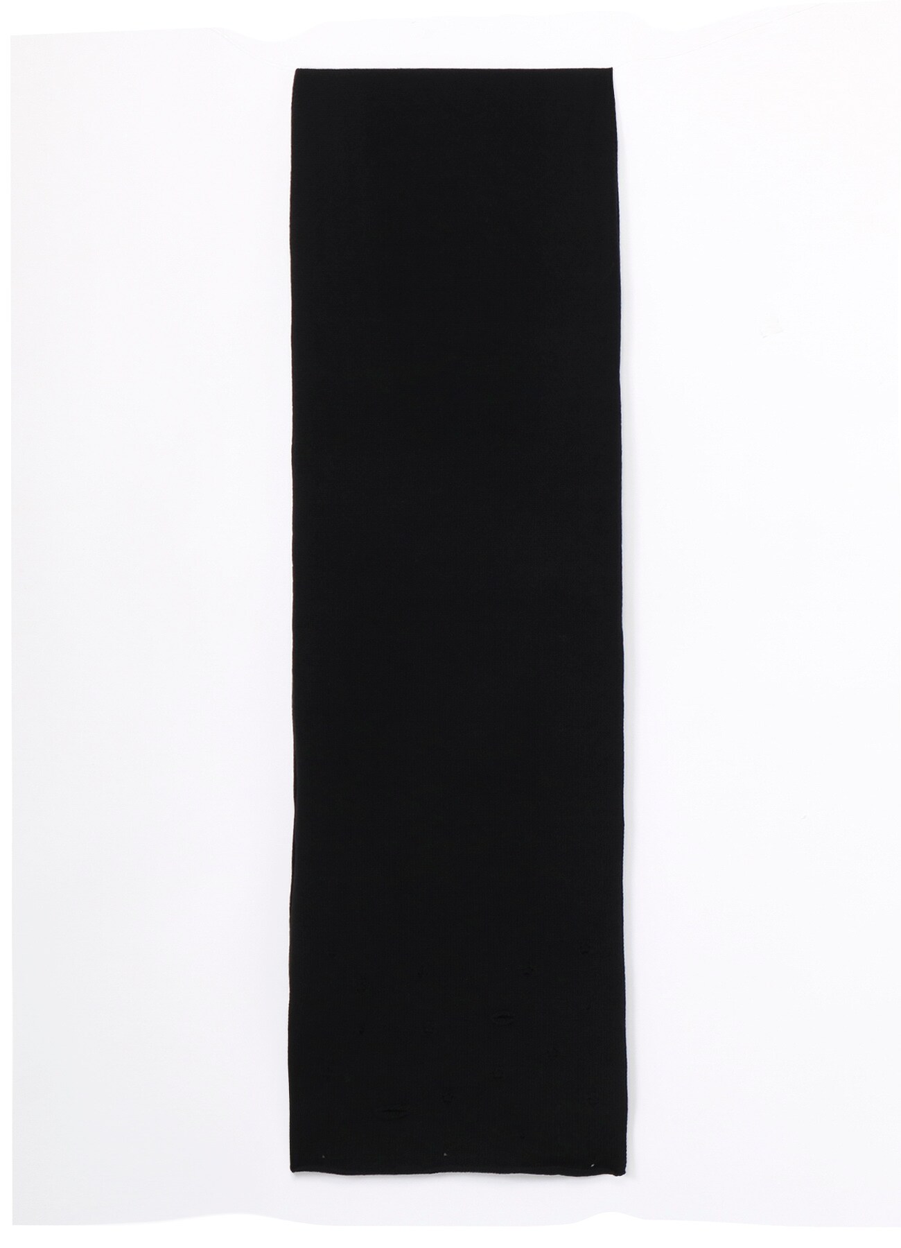 DAMAGED KNIT SCARF