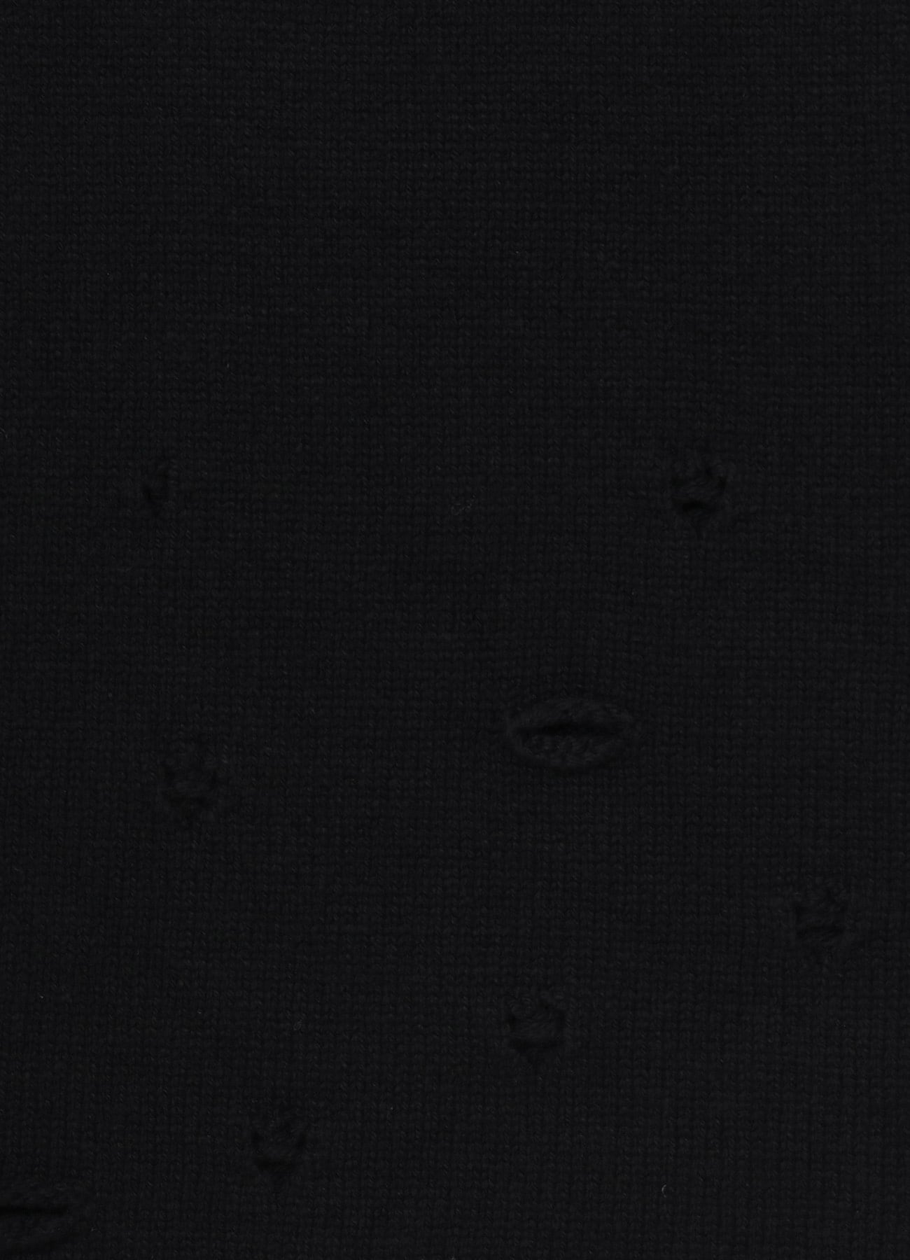 DAMAGED KNIT SCARF