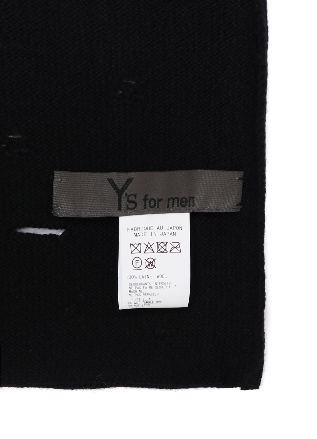 DAMAGED KNIT SCARF