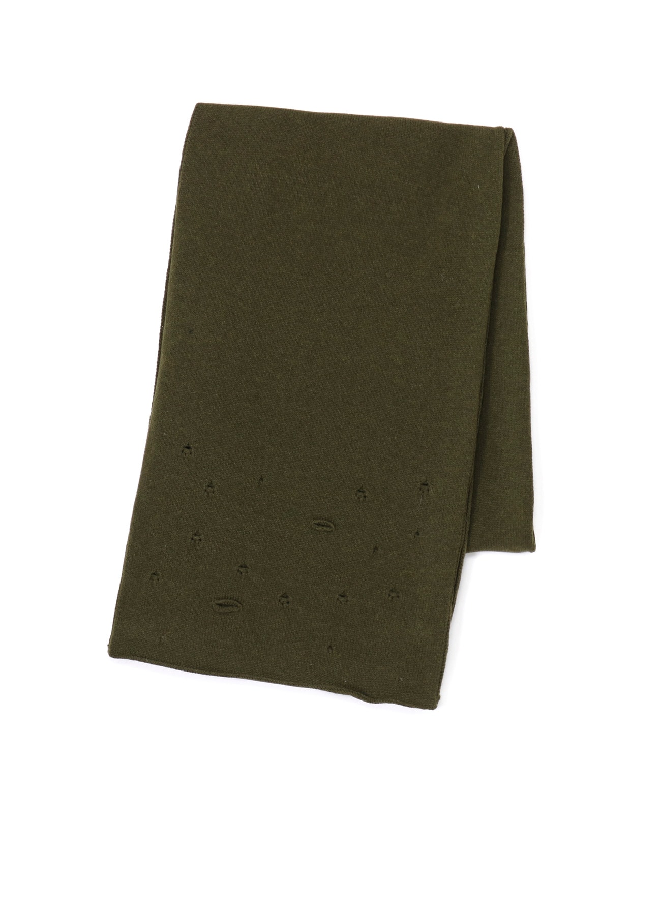 DAMAGED KNIT SCARF