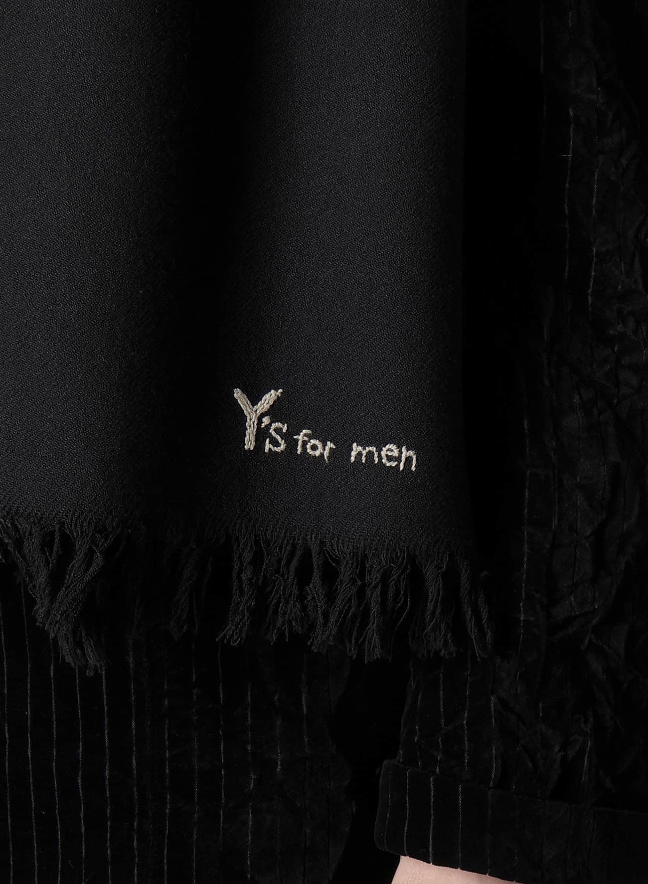 INDIA WOOL TWILL BIG SCARF