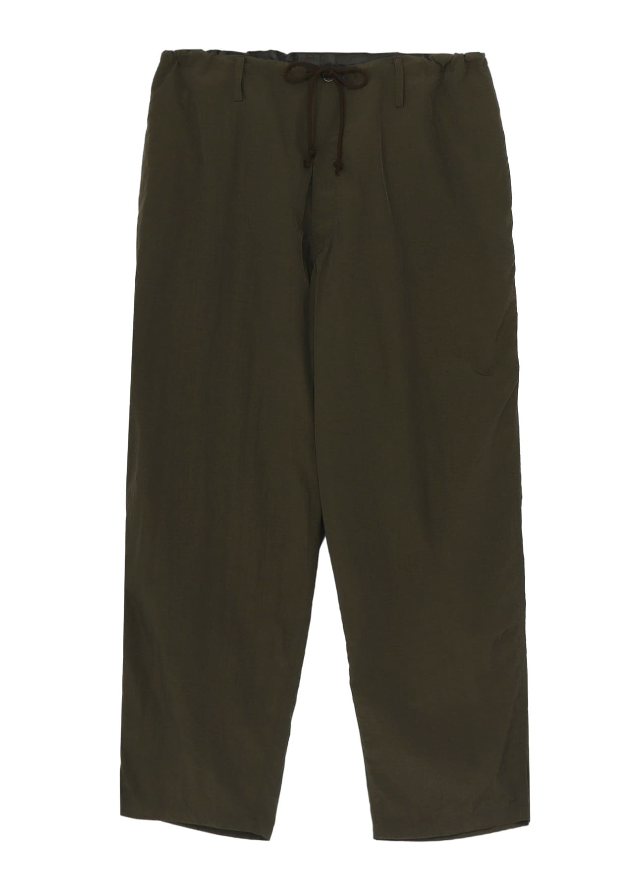 NYLON RIPSTOP WIDE-LEG DRAWSTRING PANTS