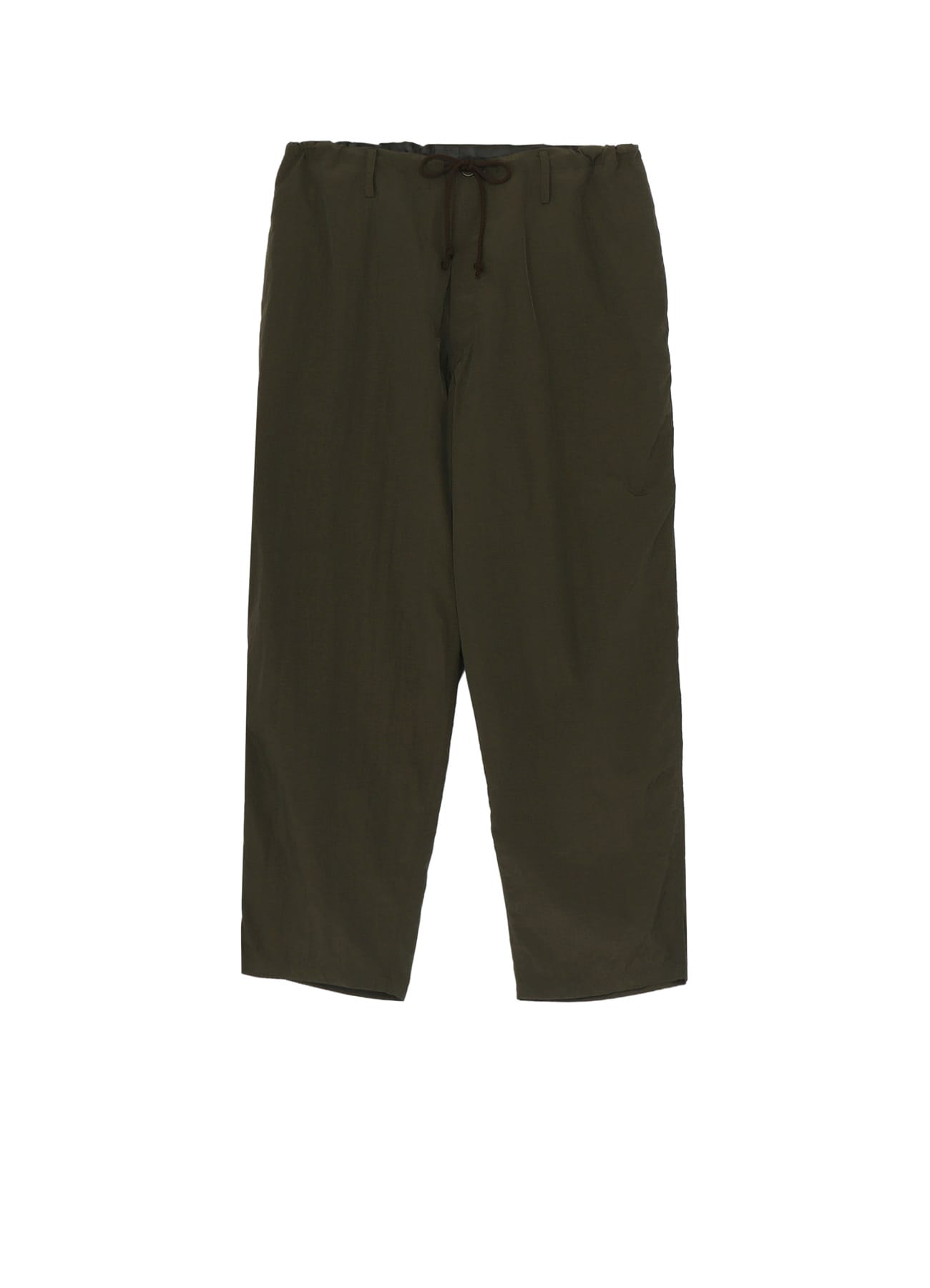 NYLON RIPSTOP WIDE-LEG DRAWSTRING PANTS
