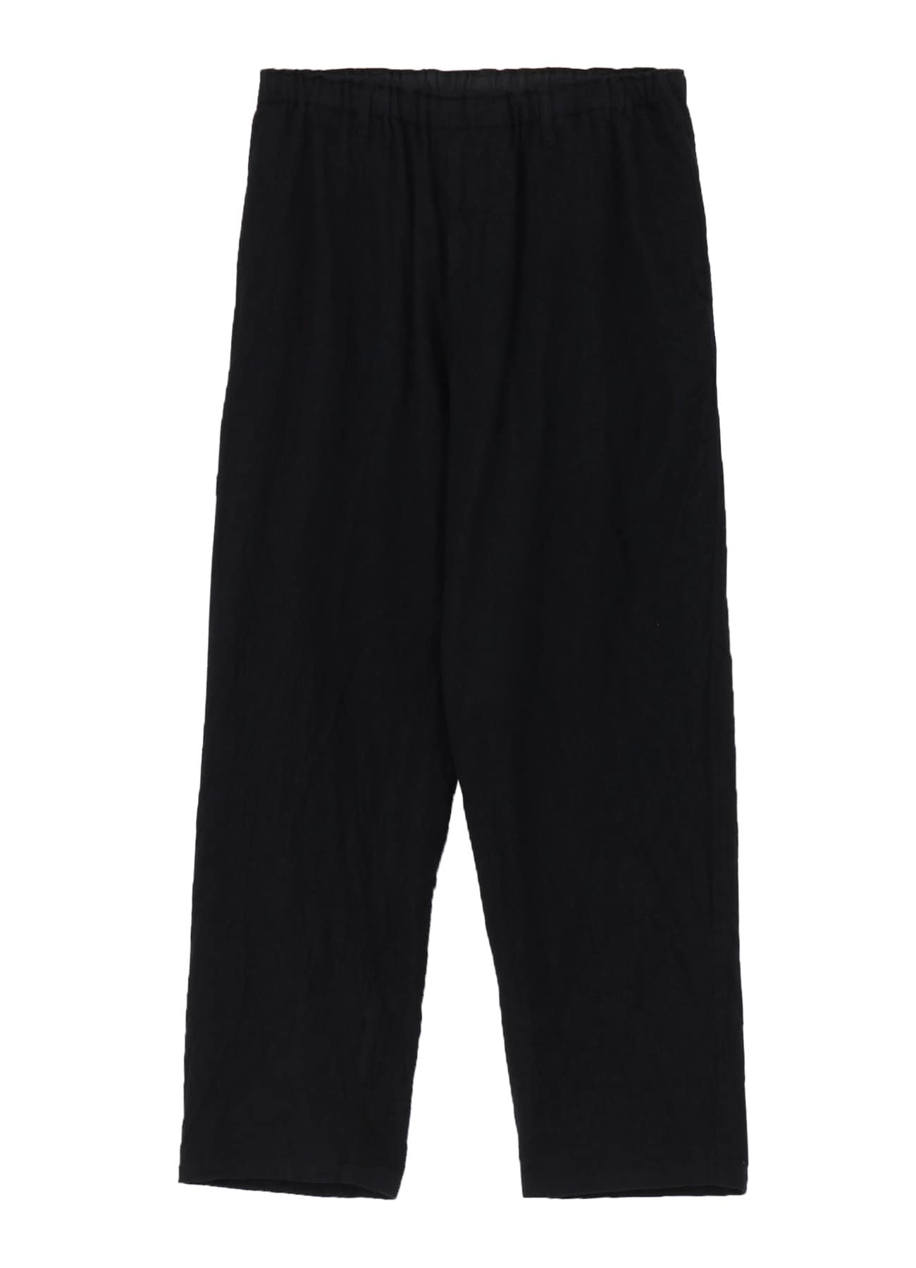 【Y's for men × MASSES】SHRINK SERGE WAIST ELASTIC PANTS