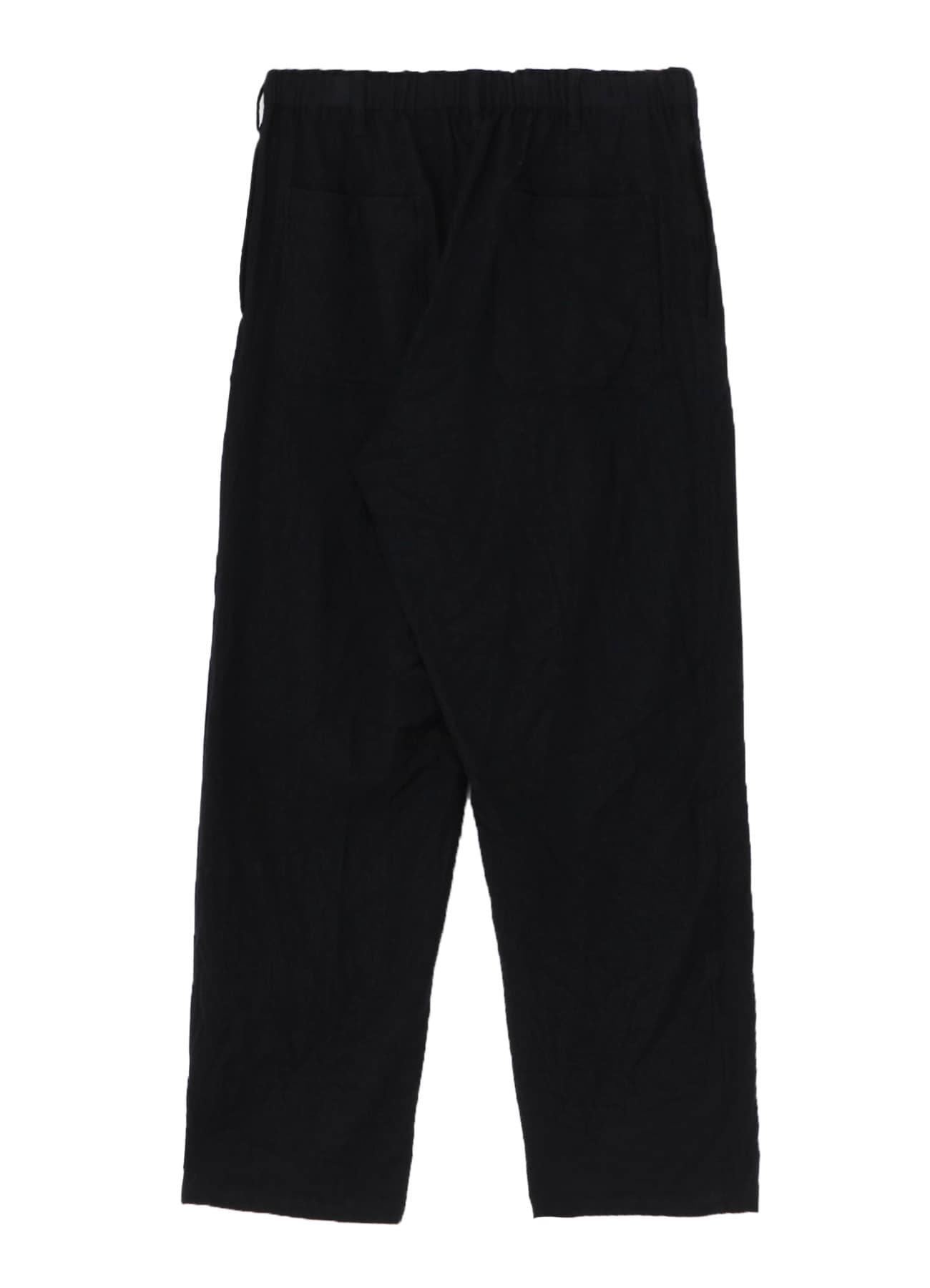 【Y's for men × MASSES】SHRINK SERGE WAIST ELASTIC PANTS