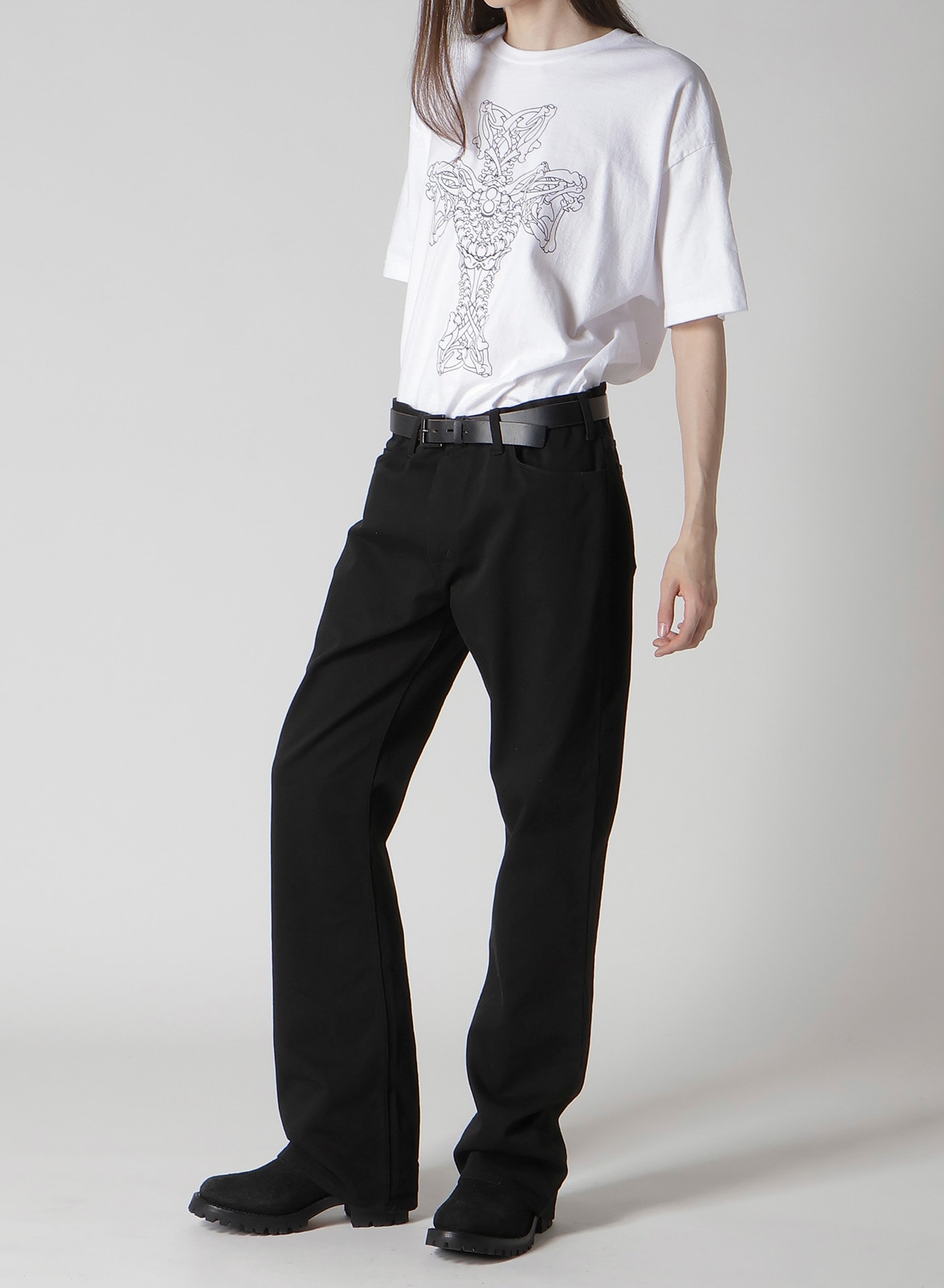 【Y's for men × MASSES】COTTON KATSURAGI BOOT CUT PANTS