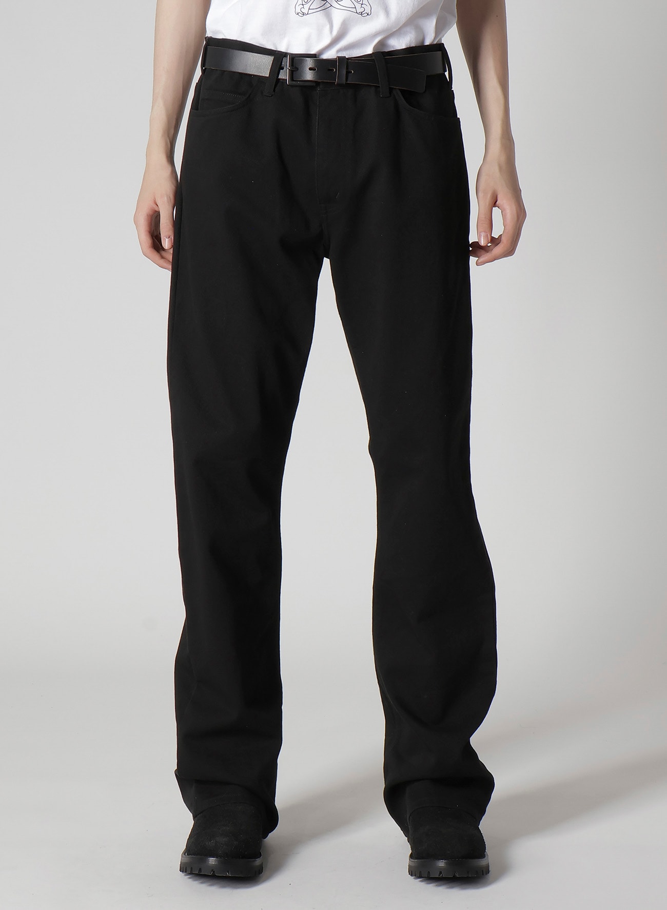 【Y's for men × MASSES】COTTON KATSURAGI BOOT CUT PANTS