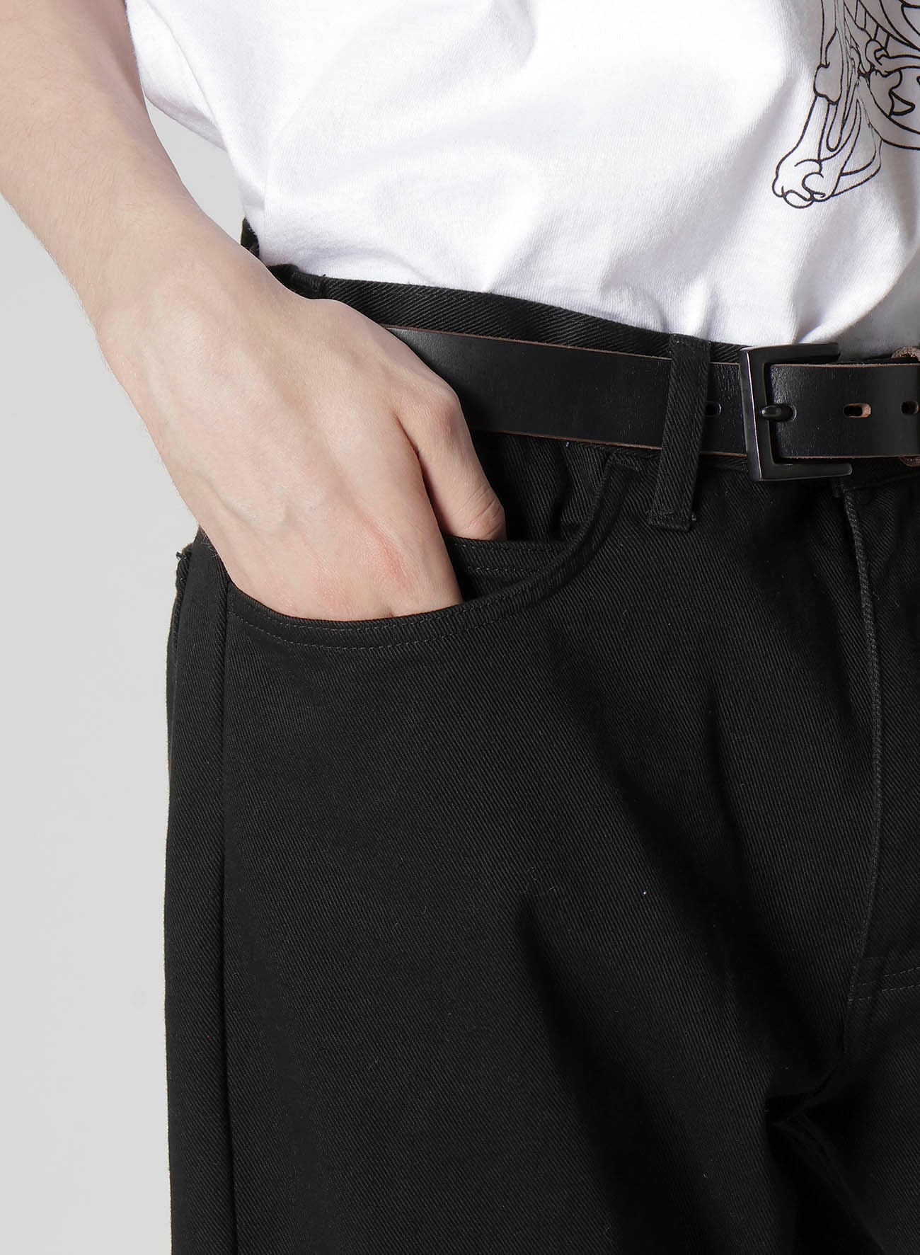 【Y's for men × MASSES】COTTON KATSURAGI BOOT CUT PANTS