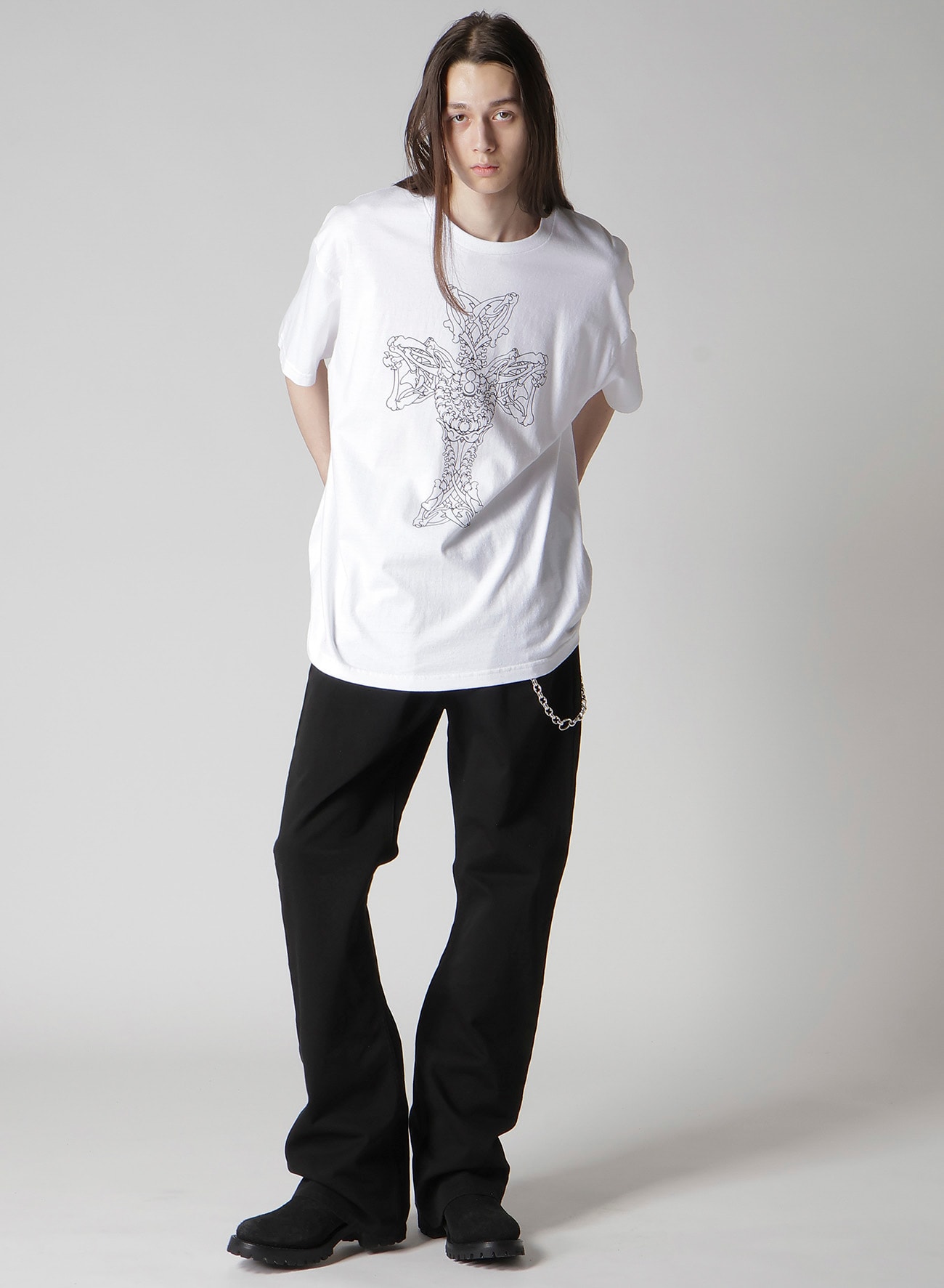 【Y's for men × MASSES】COTTON KATSURAGI BOOT CUT PANTS