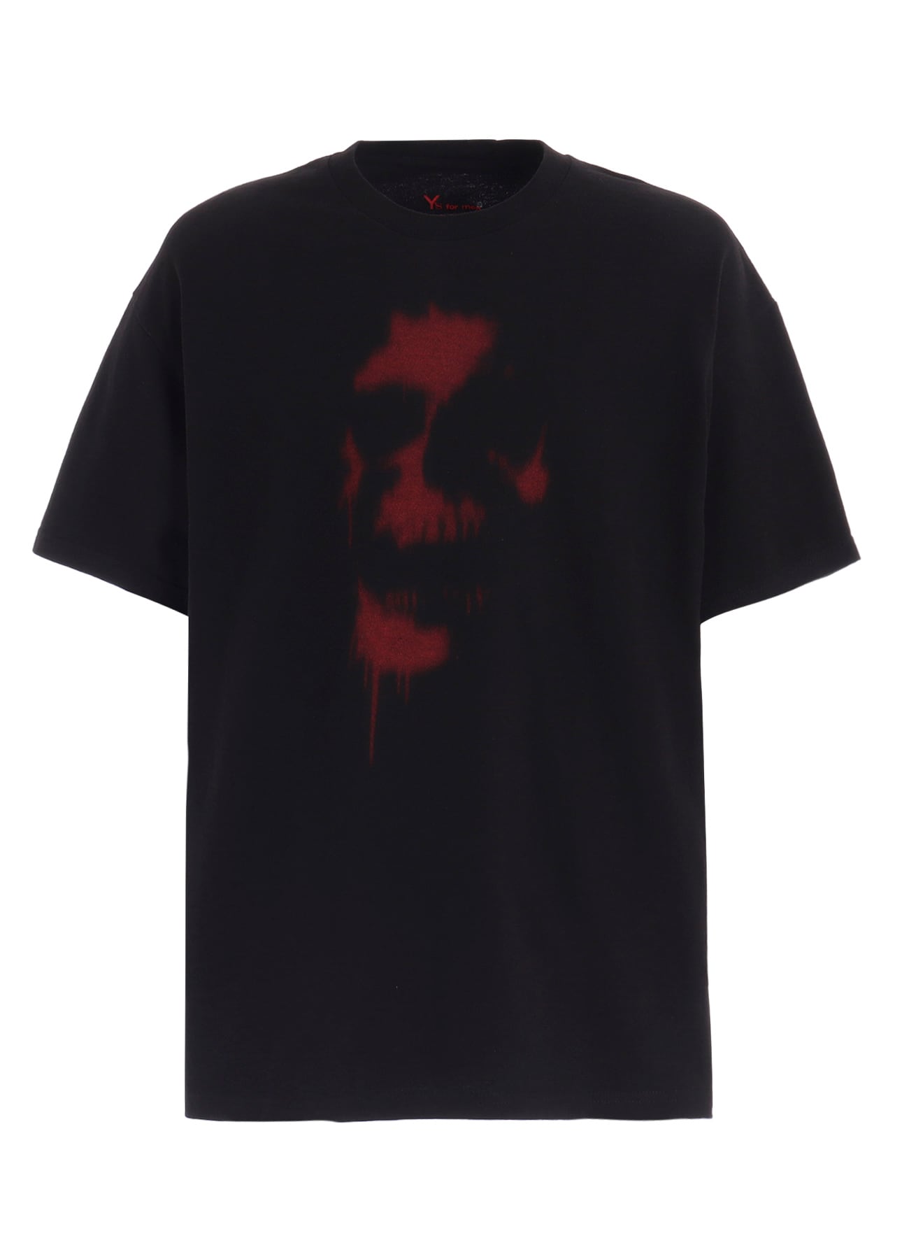 【Y's for men × MASSES】COTTON SINGLE PRINT ROUND NECK SHORT SLEEVE T