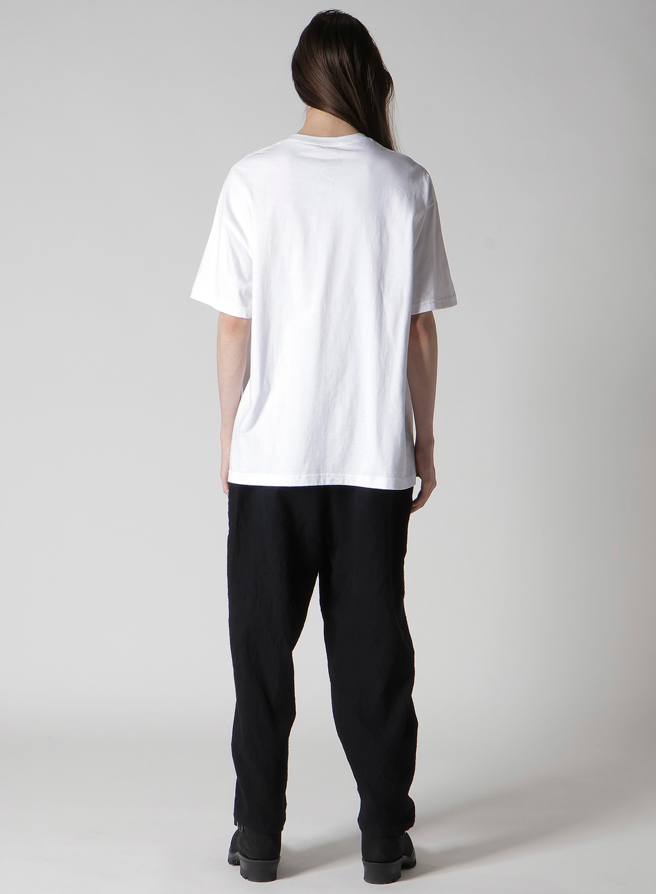 【Y's for men × MASSES】COTTON SINGLE PRINT ROUND NECK SHORT SLEEVE T
