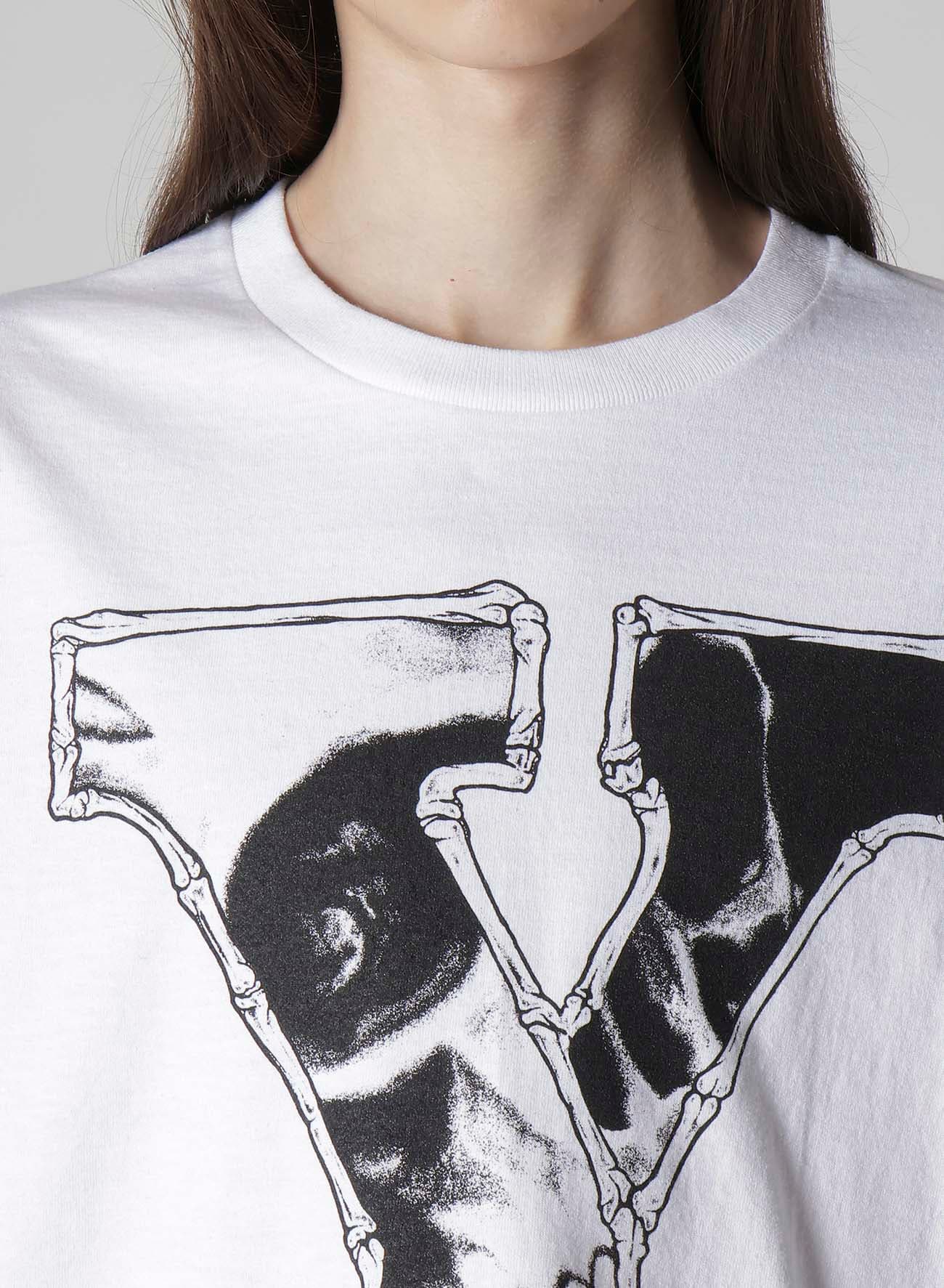 【Y's for men × MASSES】COTTON SINGLE PRINT ROUND NECK SHORT SLEEVE T