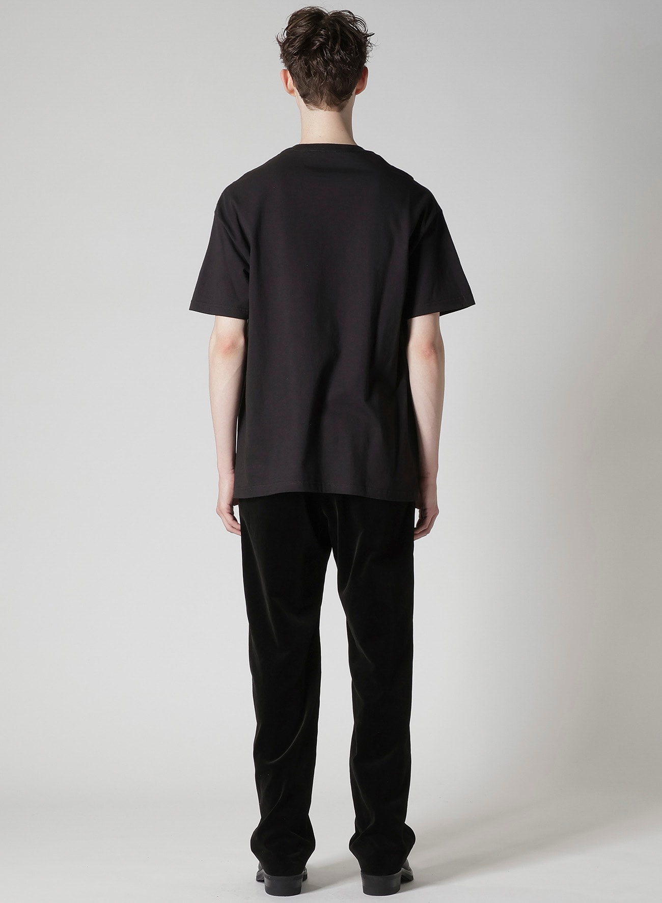 【Y's for men × MASSES】COTTON SINGLE PRINT ROUND NECK SHORT SLEEVE T