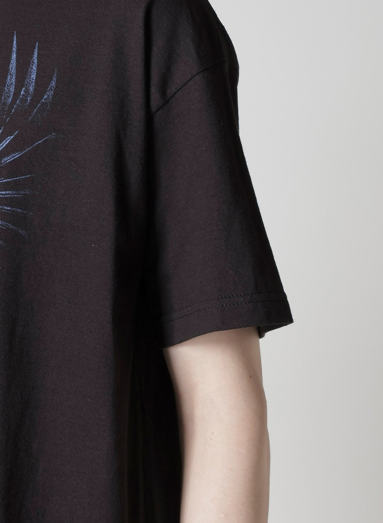 【Y's for men × MASSES】COTTON SINGLE PRINT ROUND NECK SHORT SLEEVE T