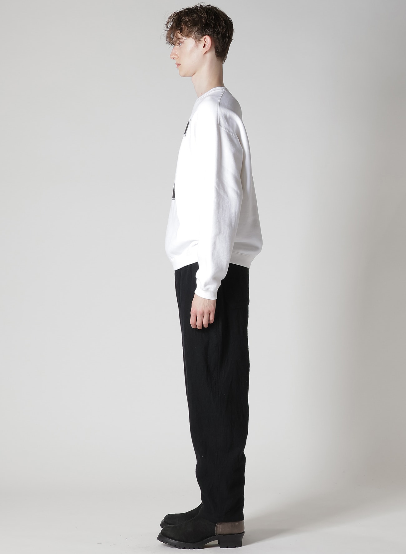 【Y's for men × MASSES】BRUSHED FRENCH TERRY PULLOVER