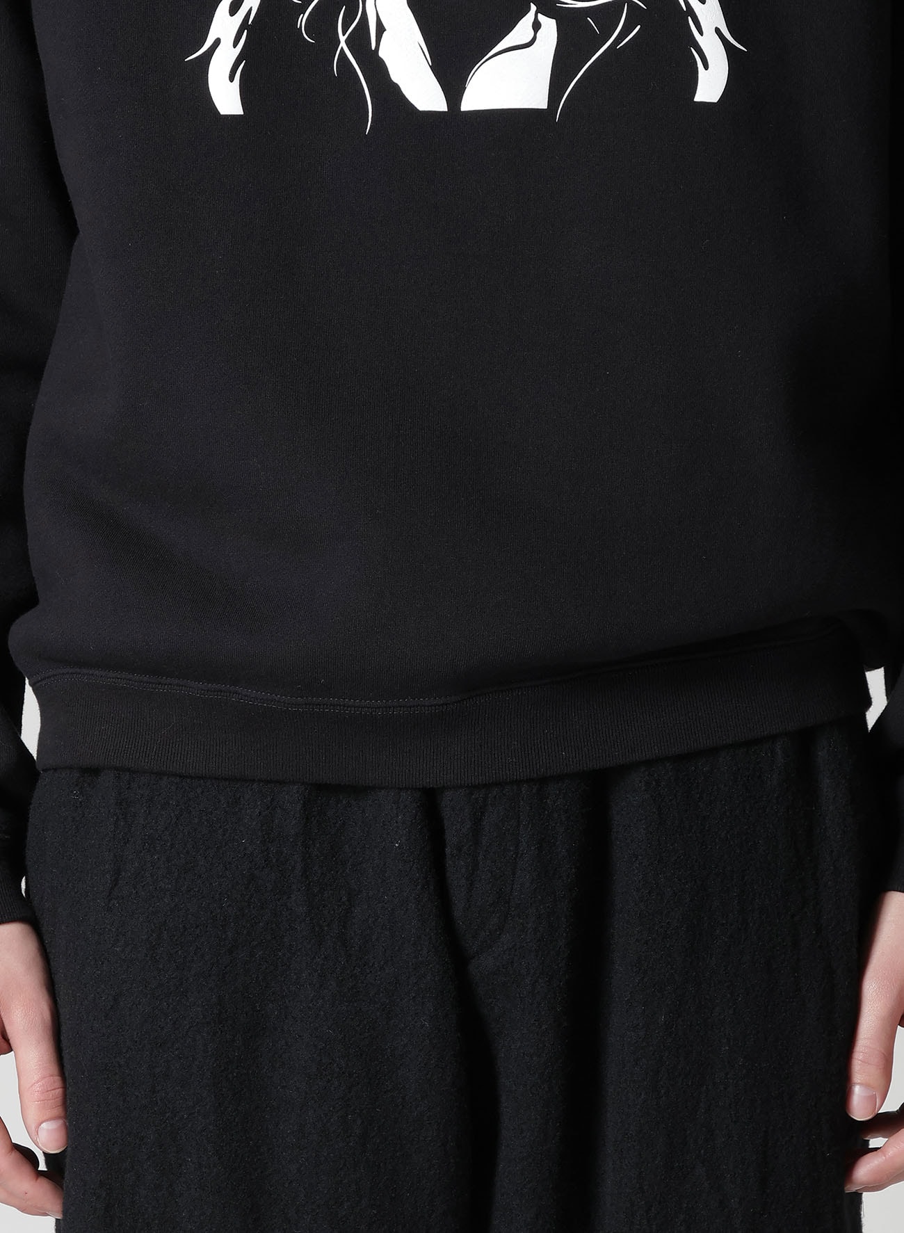 【Y's for men × MASSES】BRUSHED FRENCH TERRY PULLOVER