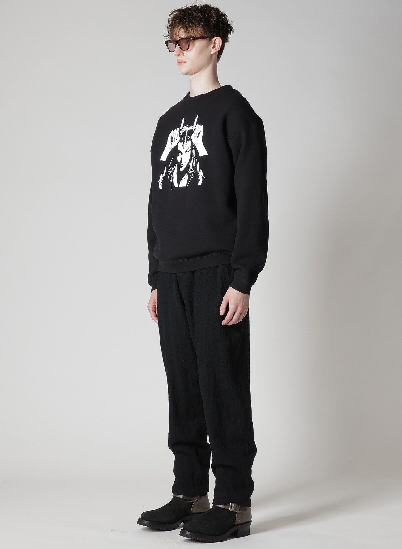【Y's for men × MASSES】BRUSHED FRENCH TERRY PULLOVER
