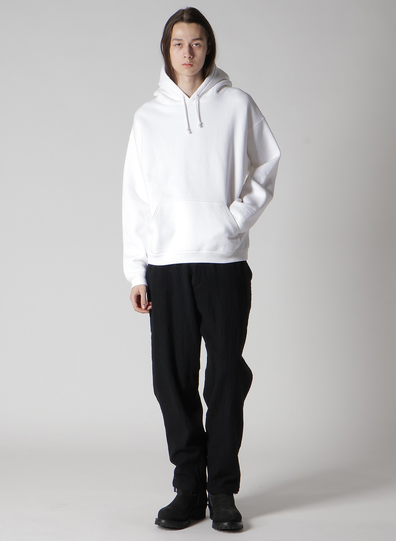【Y's for men × MASSES】BRUSHED FRENCH TERRY HOODIE