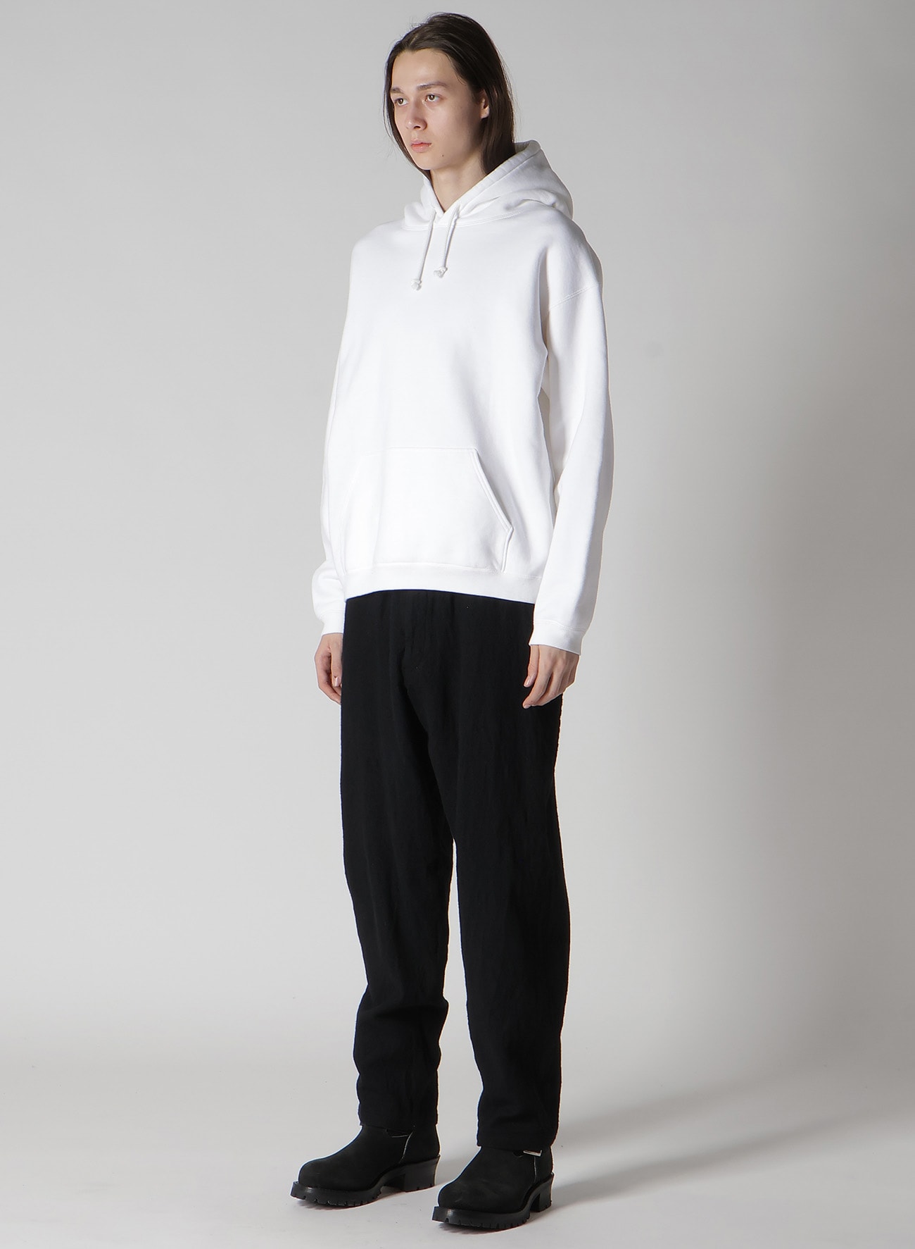【Y's for men × MASSES】BRUSHED FRENCH TERRY HOODIE