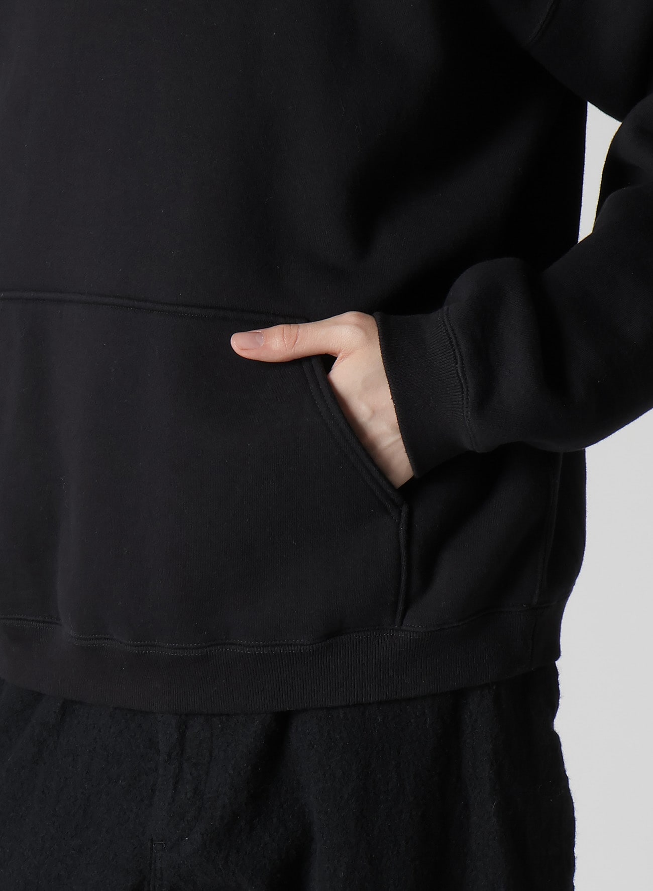 【Y's for men × MASSES】BRUSHED FRENCH TERRY HOODIE