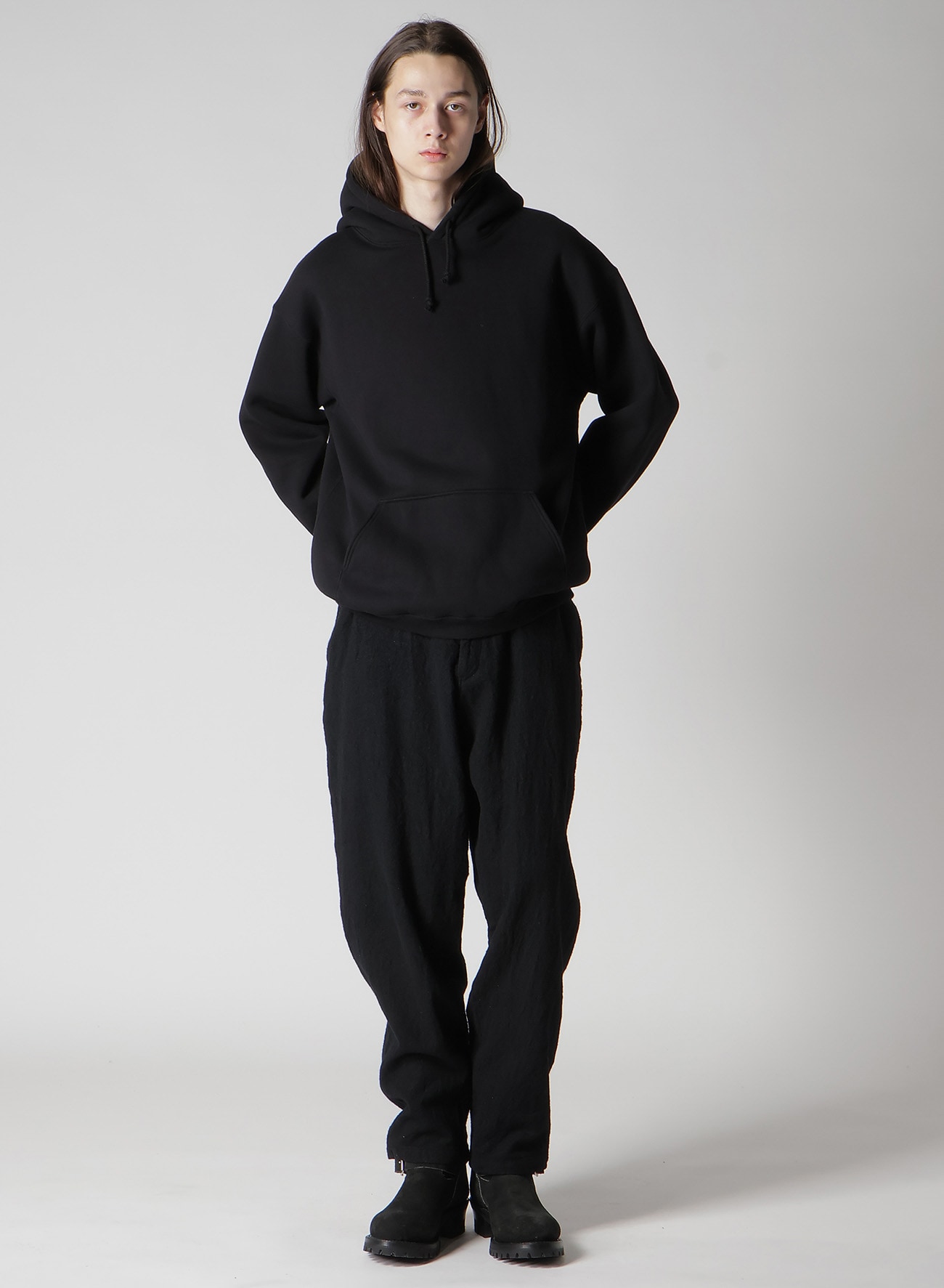 【Y's for men × MASSES】BRUSHED FRENCH TERRY HOODIE