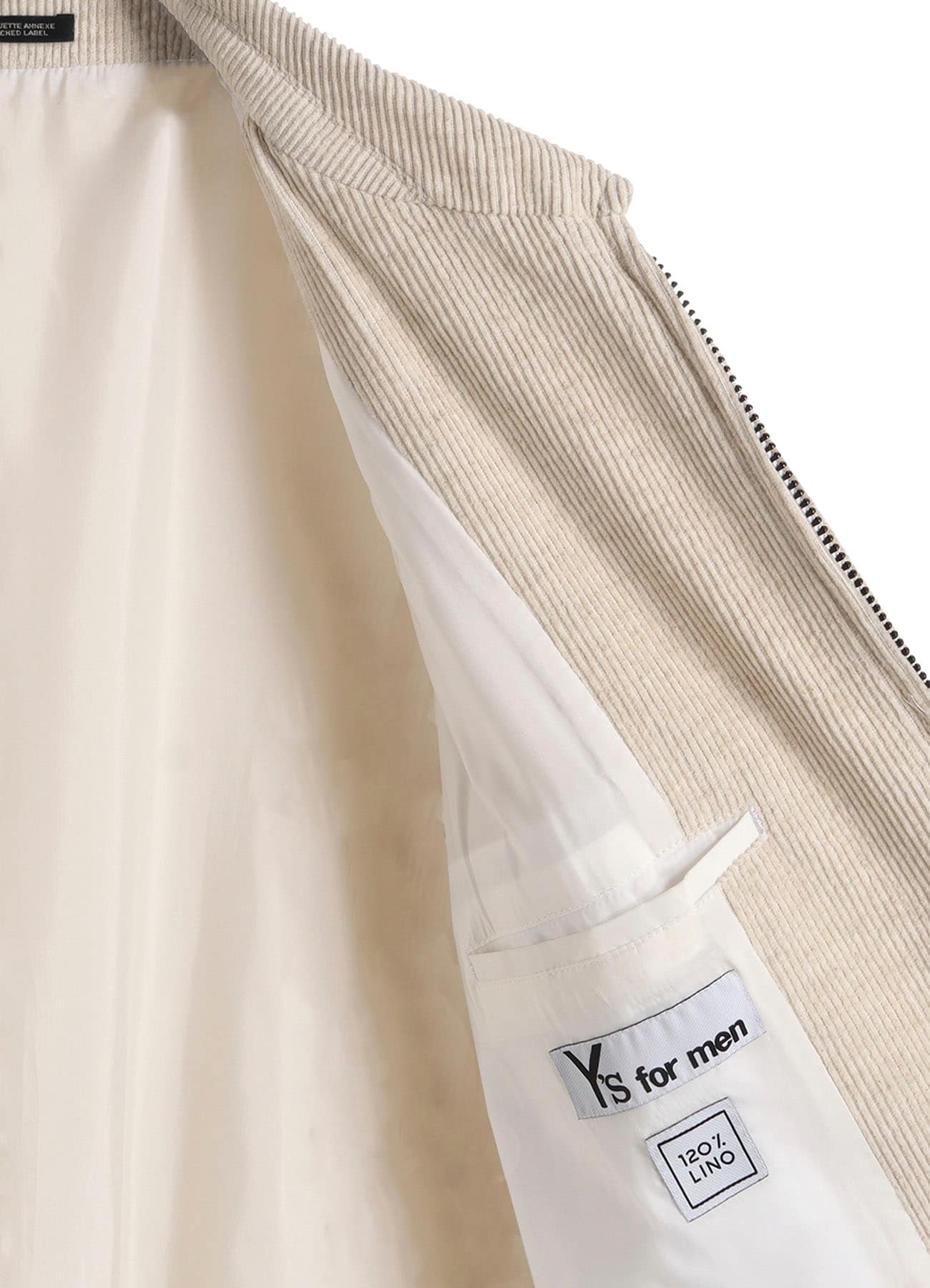Y's for men x 120% LINO VELVET BLOUSON